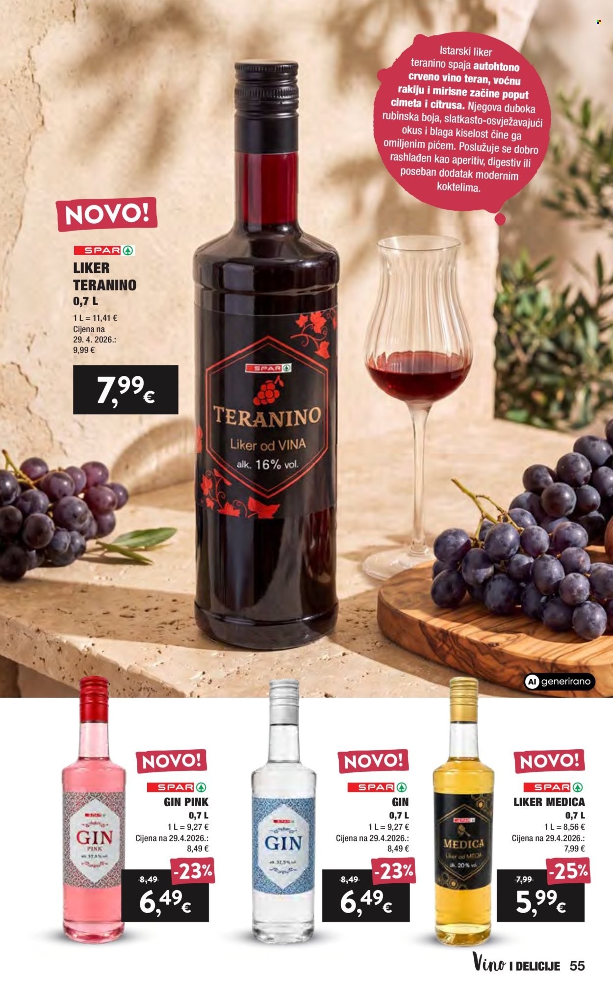 INTERSPAR katalog - Vino i delicije
