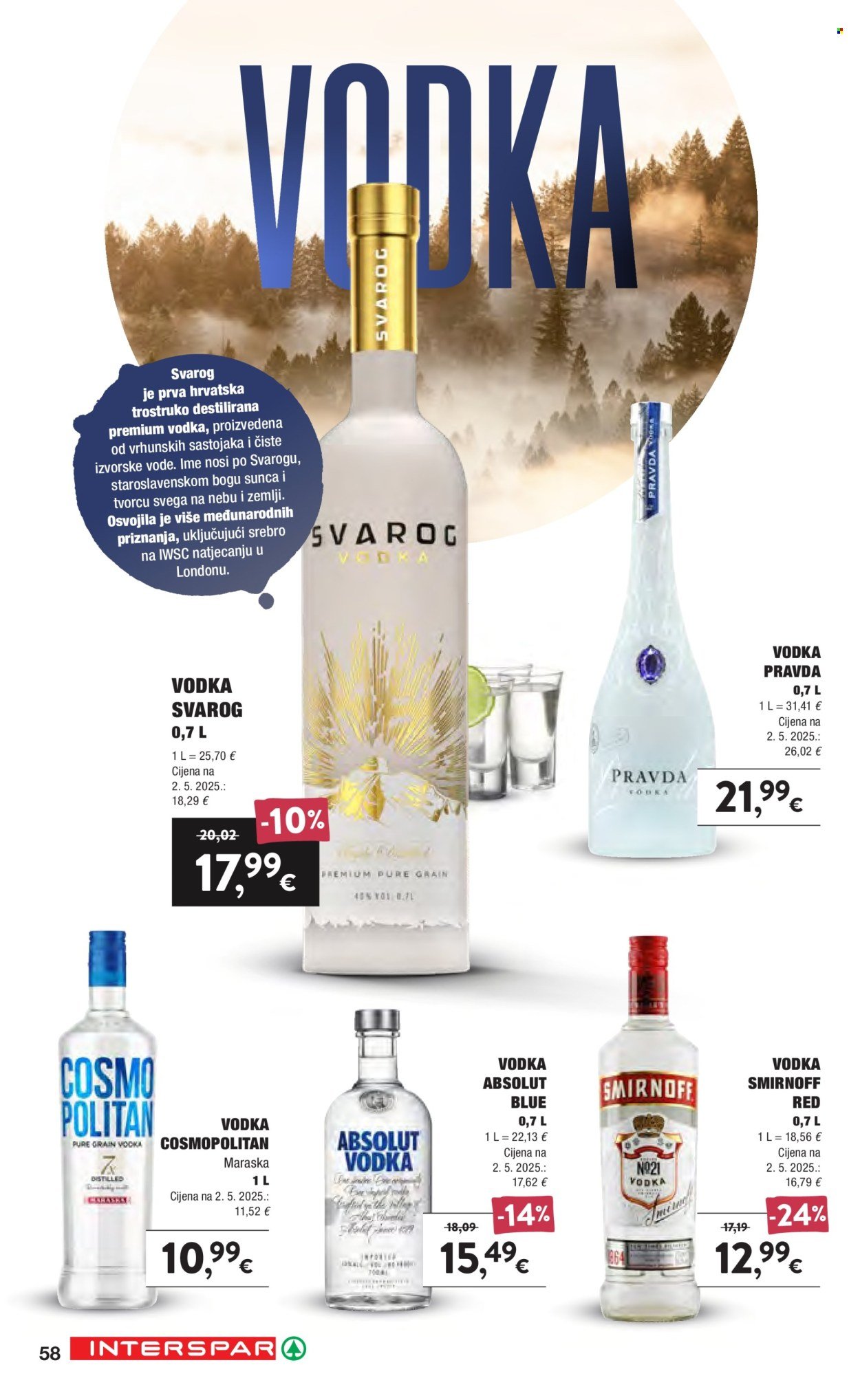 INTERSPAR katalog - Vino i delicije