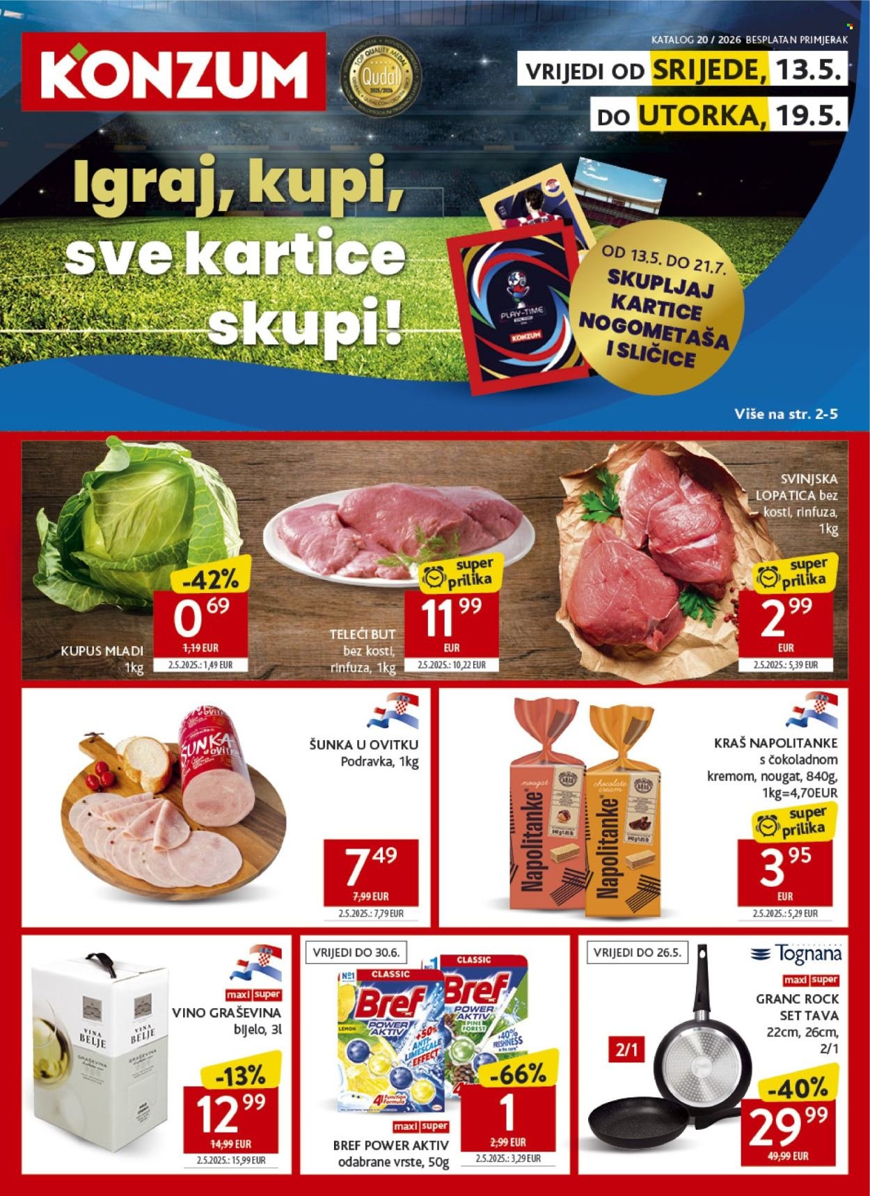 KONZUM katalog - Od srijede 13.05.2026.