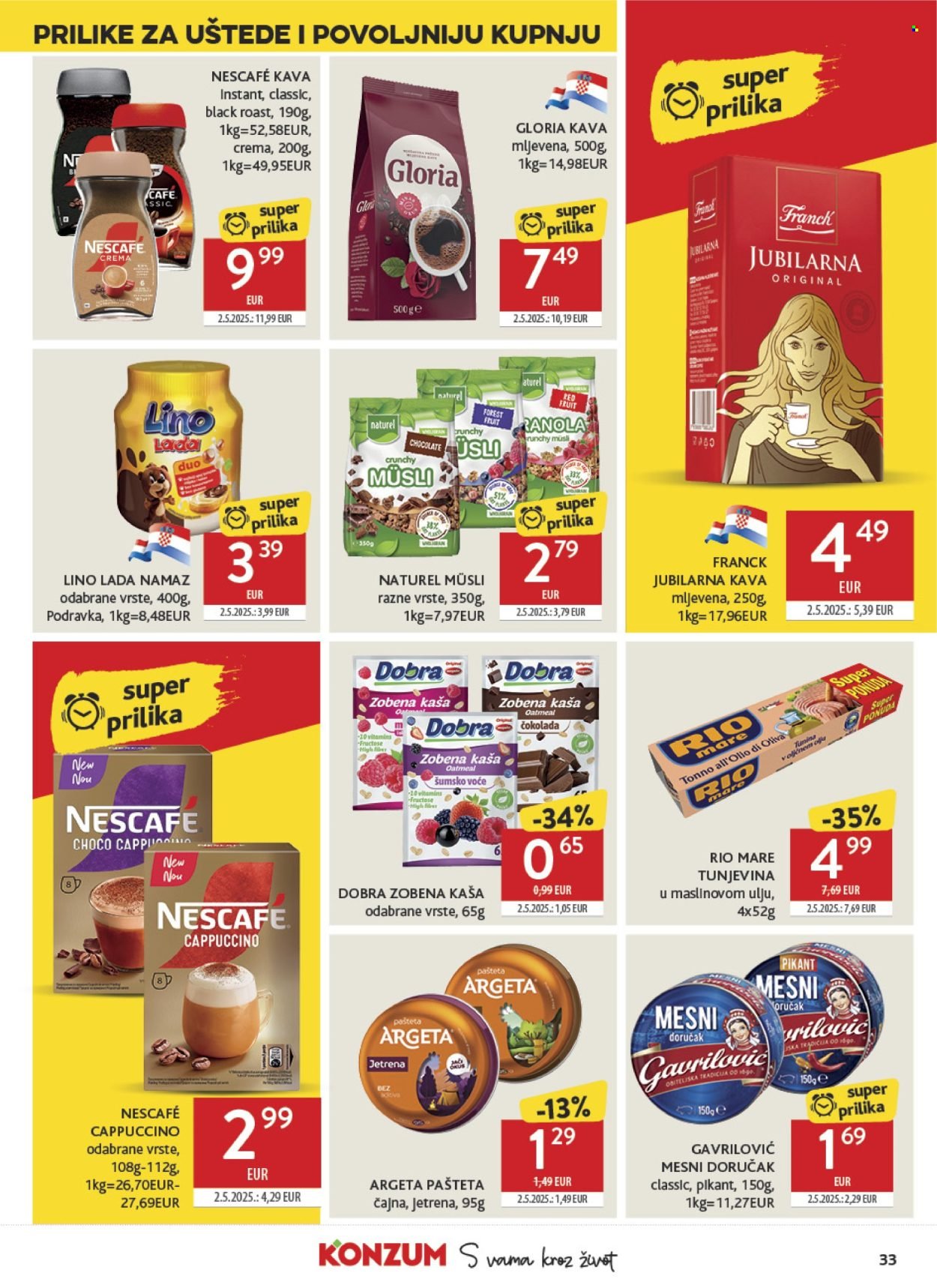 KONZUM katalog - Od srijede 13.05.2026.