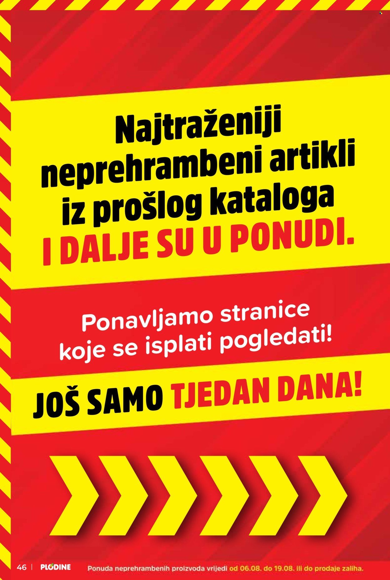 PLODINE katalog - Od srijede 13.08.2025.