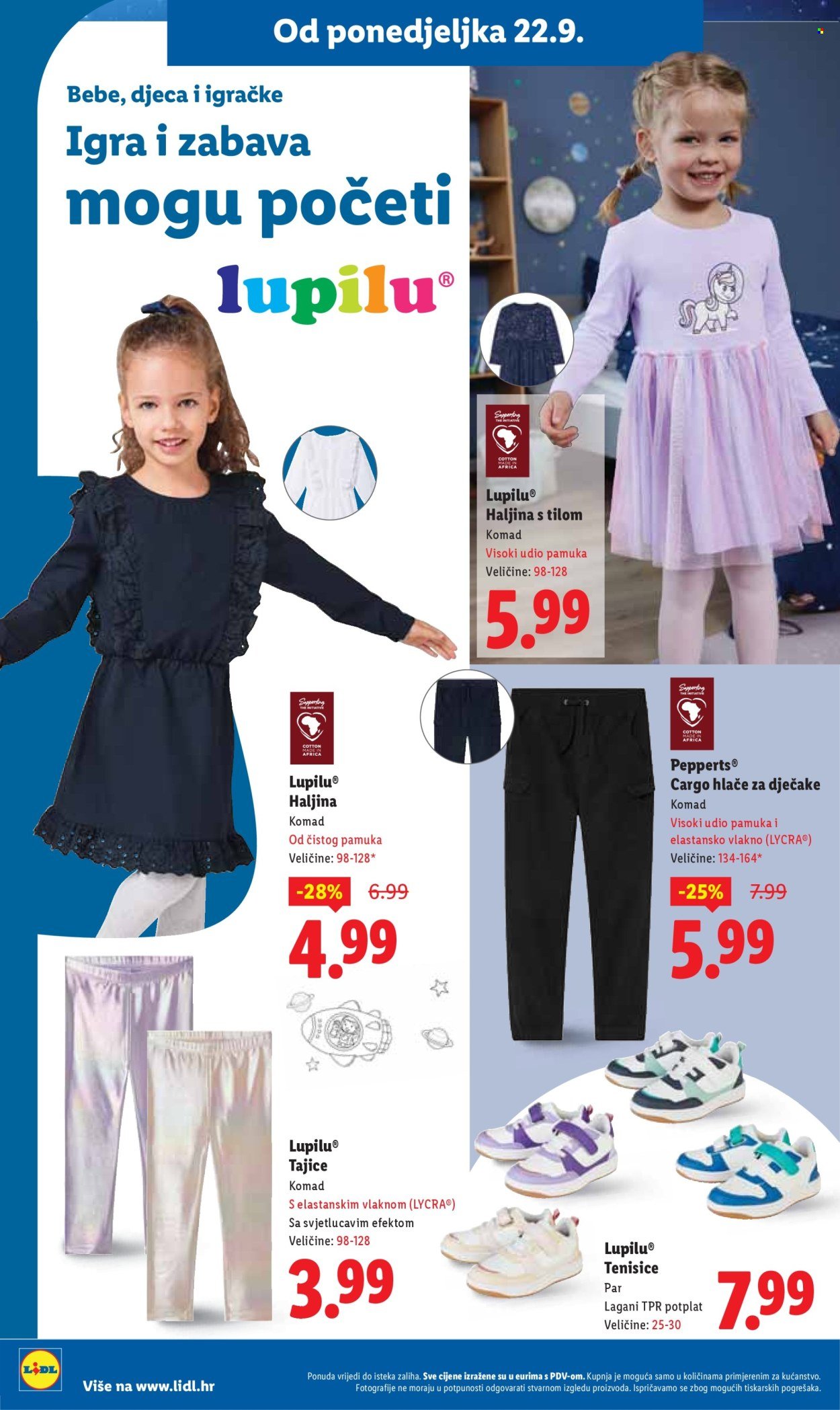 LIDL katalog - Od ponedeljka 22.09.2025.