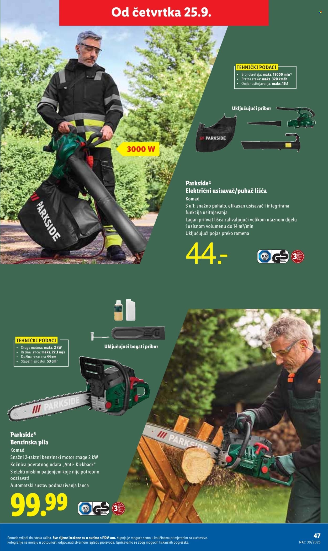 LIDL katalog - Od ponedeljka 22.09.2025.