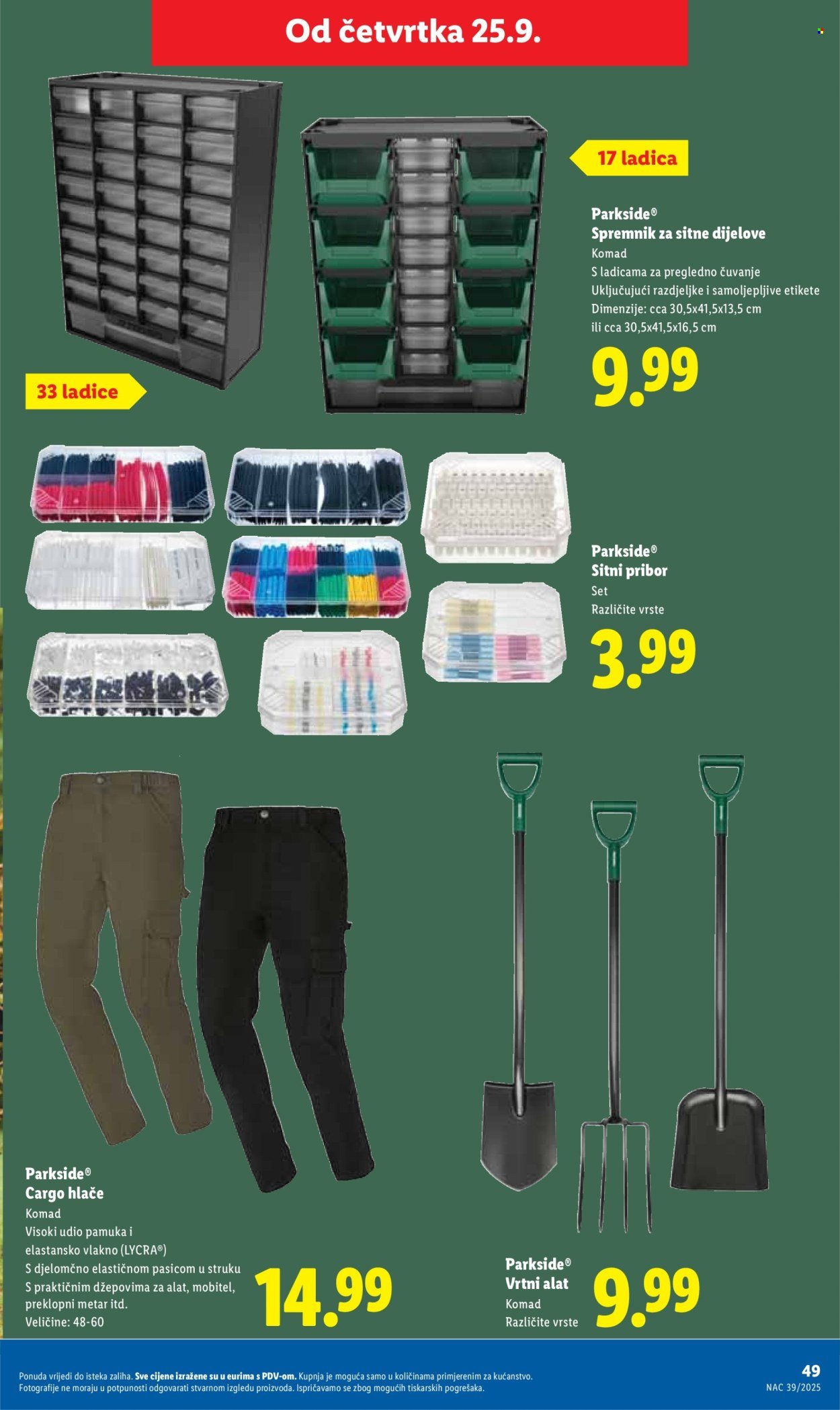 LIDL katalog - Od ponedeljka 22.09.2025.
