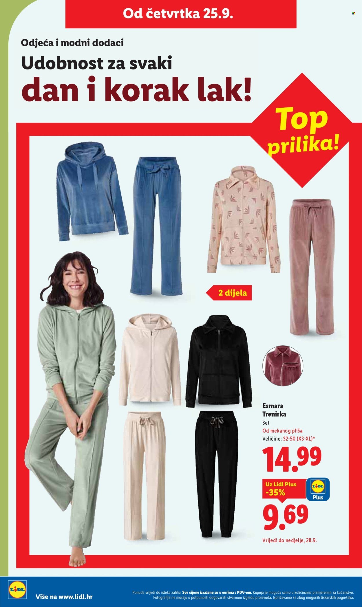 LIDL katalog - Od ponedeljka 22.09.2025.