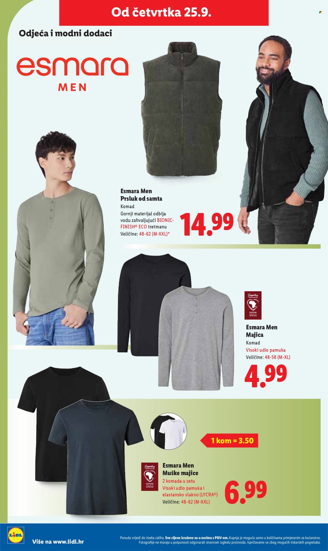 LIDL katalog - Od ponedeljka 22.09.2025.
