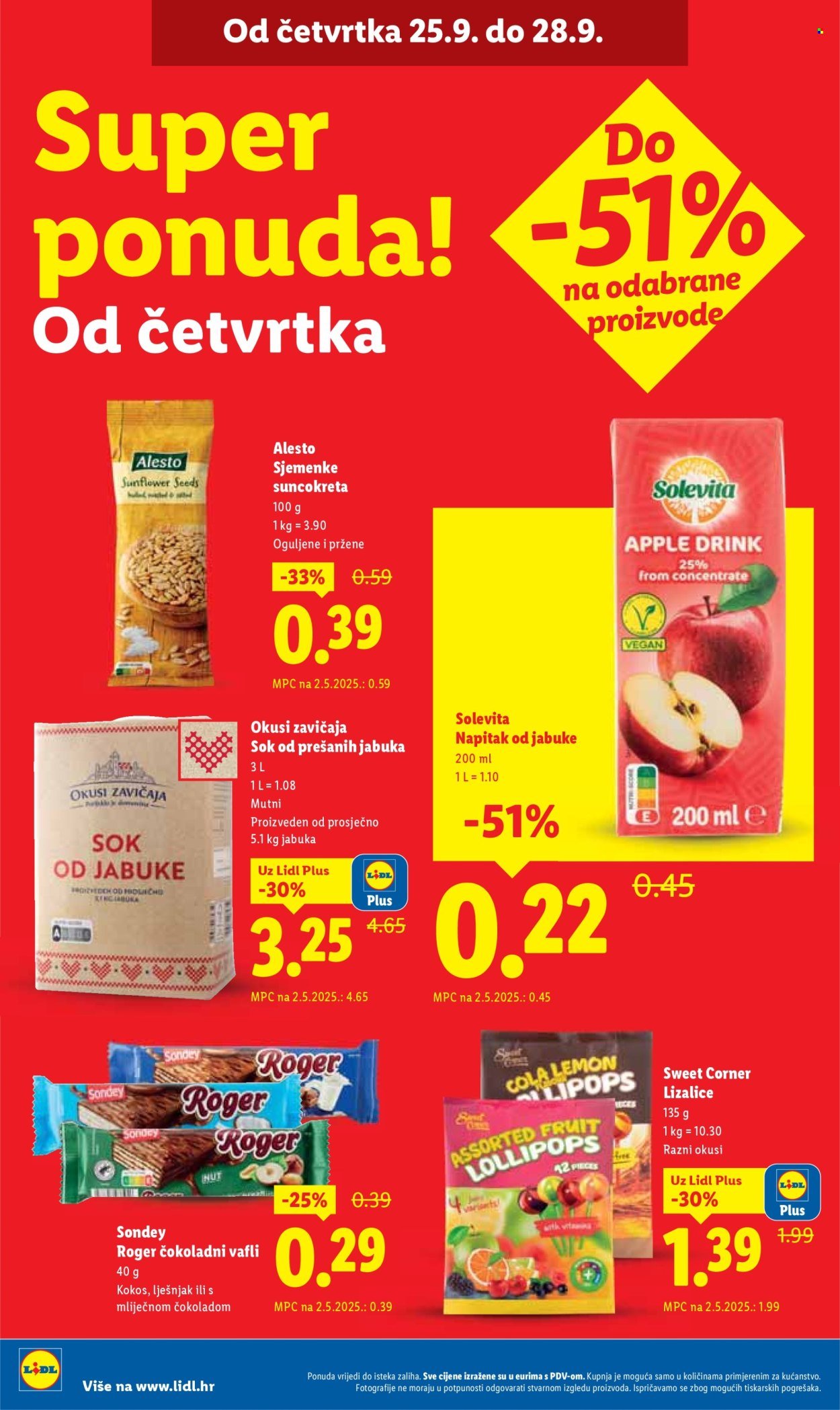 LIDL katalog - Od ponedeljka 22.09.2025.