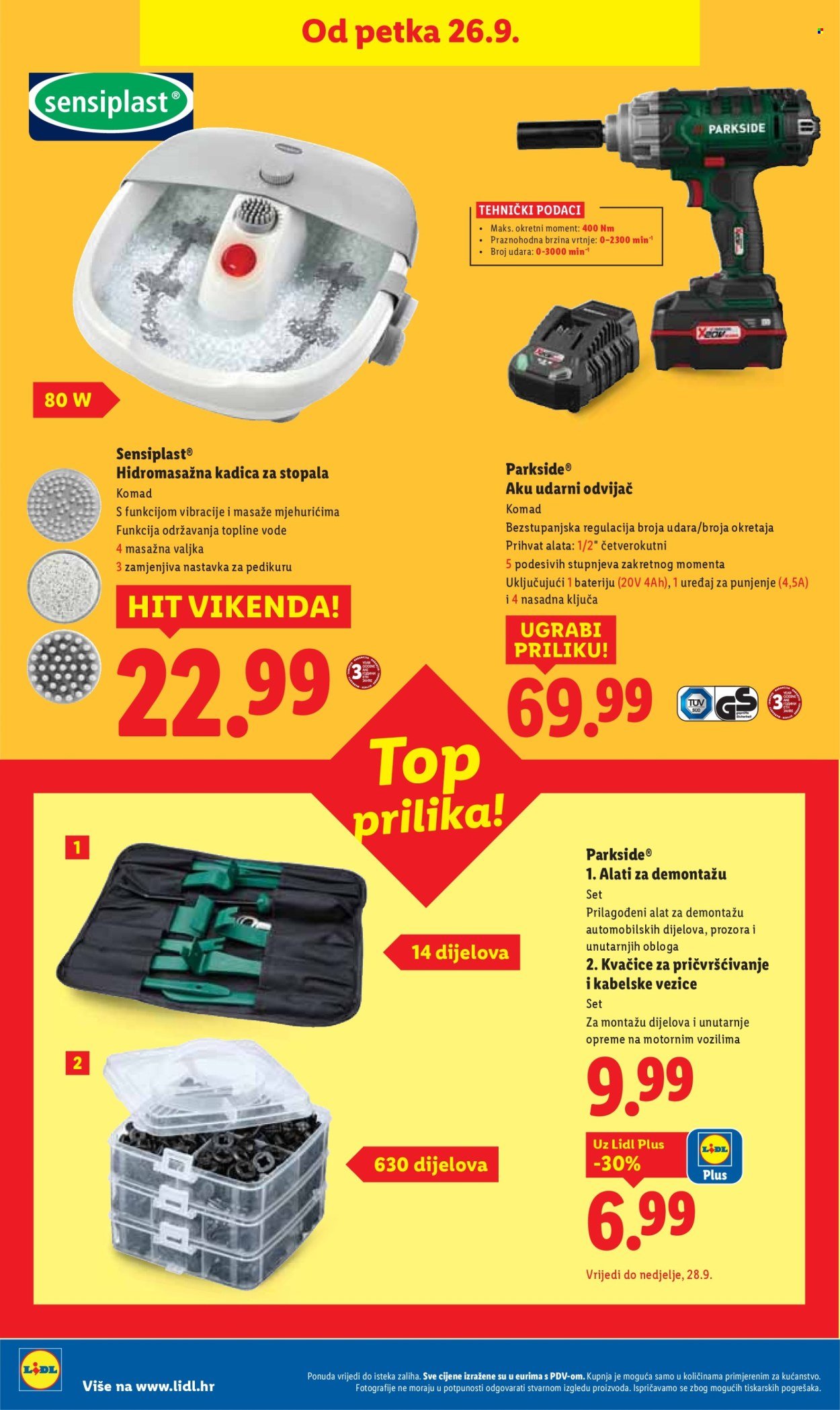 LIDL katalog - Od ponedeljka 22.09.2025.