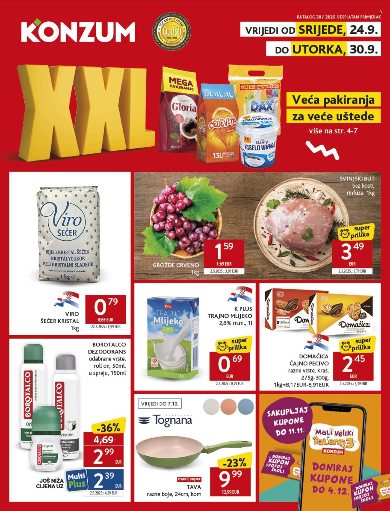 KONZUM katalog - Od srijede 24.09.2025.