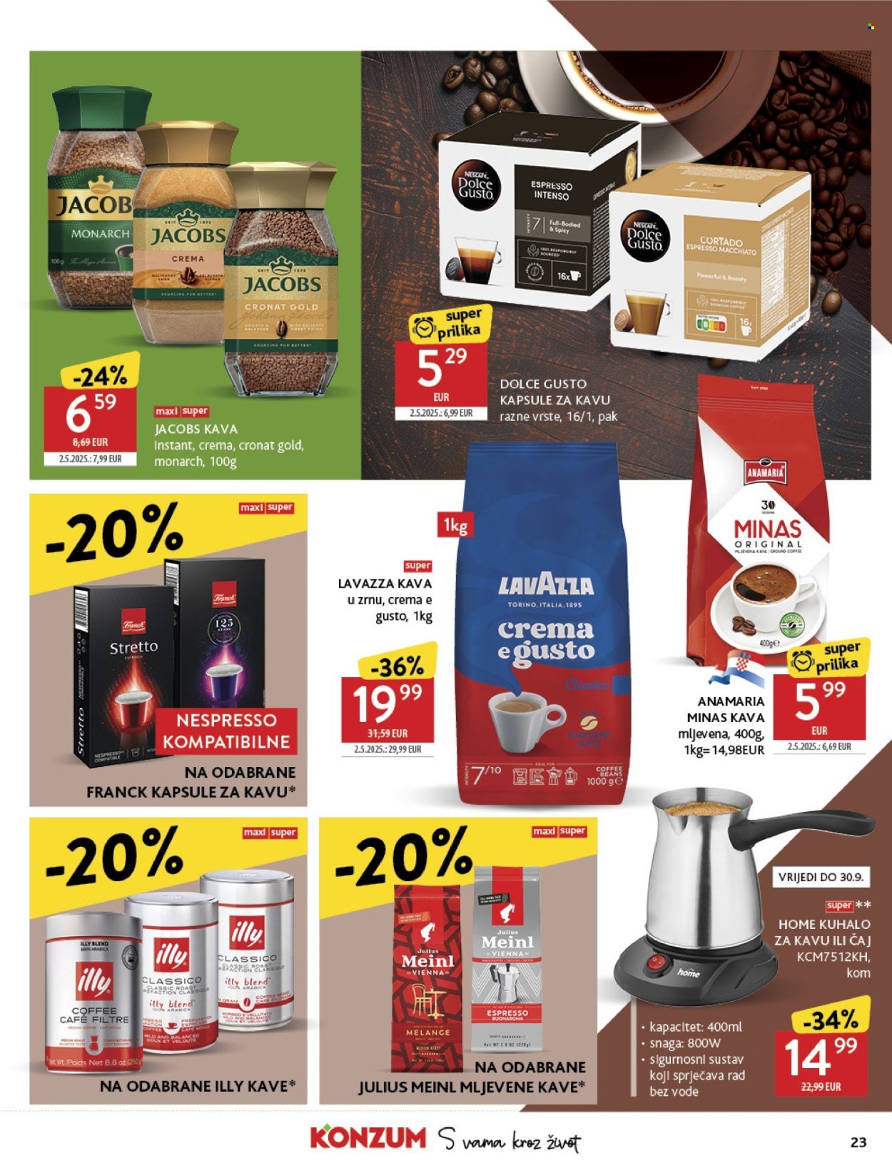 KONZUM katalog - Od srijede 24.09.2025.
