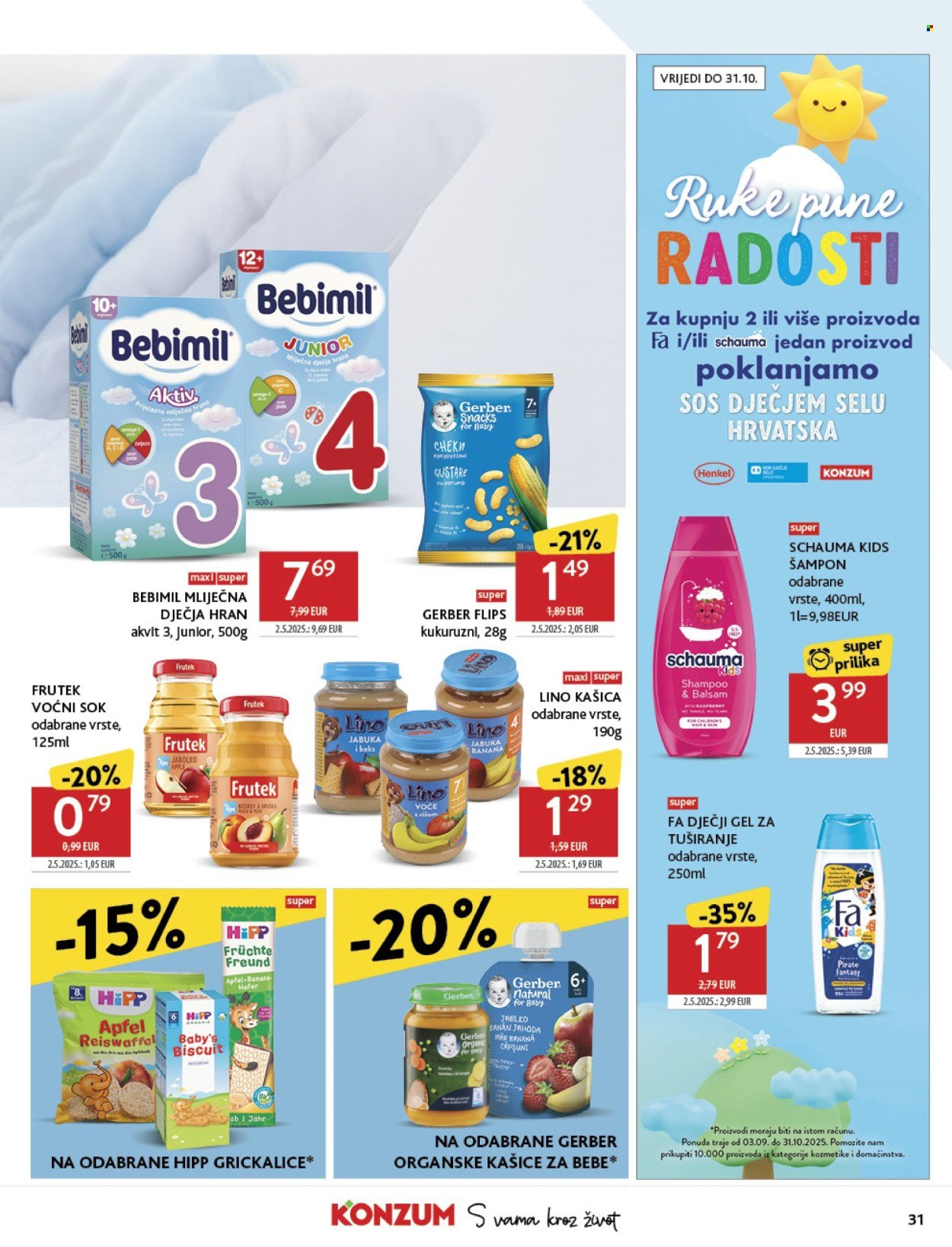 KONZUM katalog - Od srijede 24.09.2025.