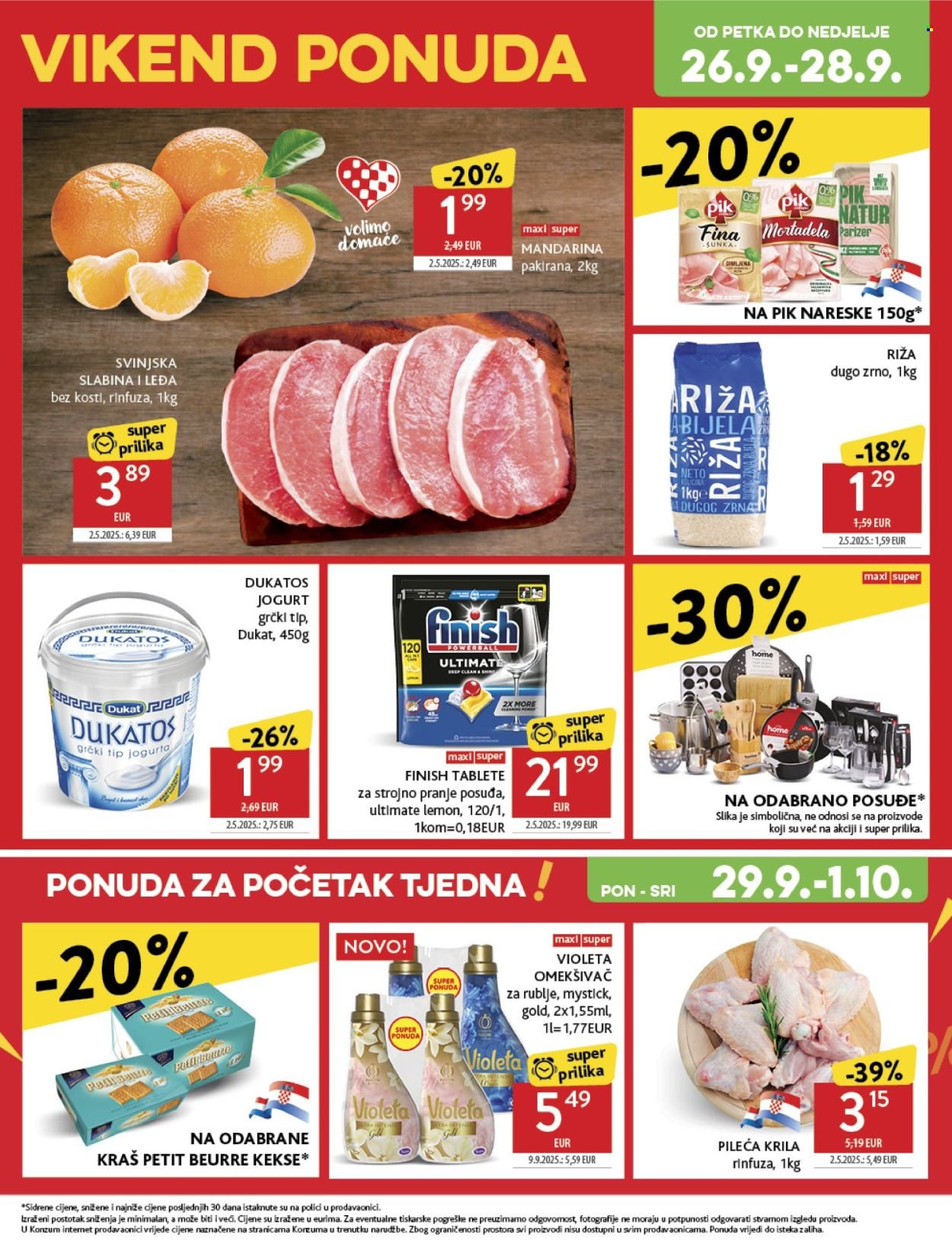 KONZUM katalog - Od srijede 24.09.2025.
