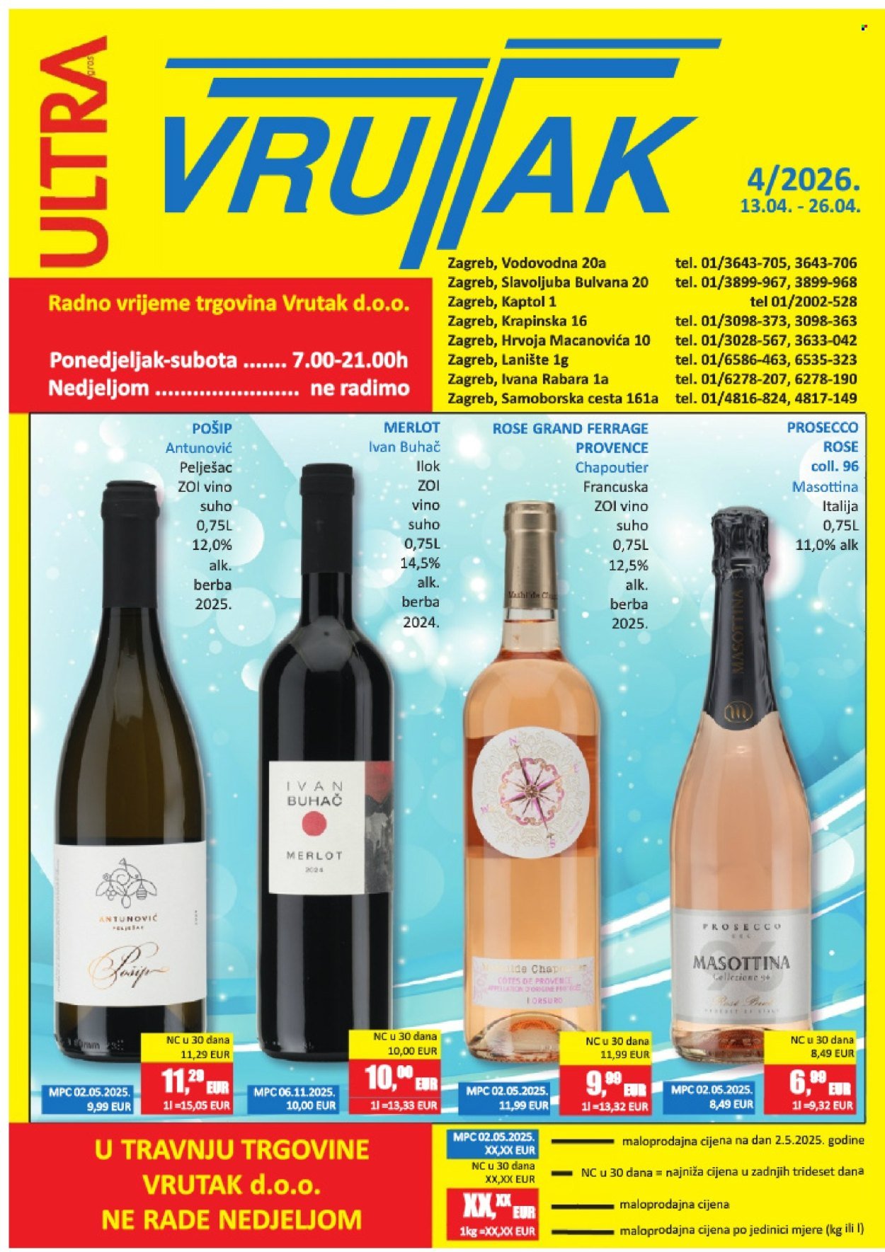 VRUTAK katalog - Od ponedeljka 13.04.2026.
