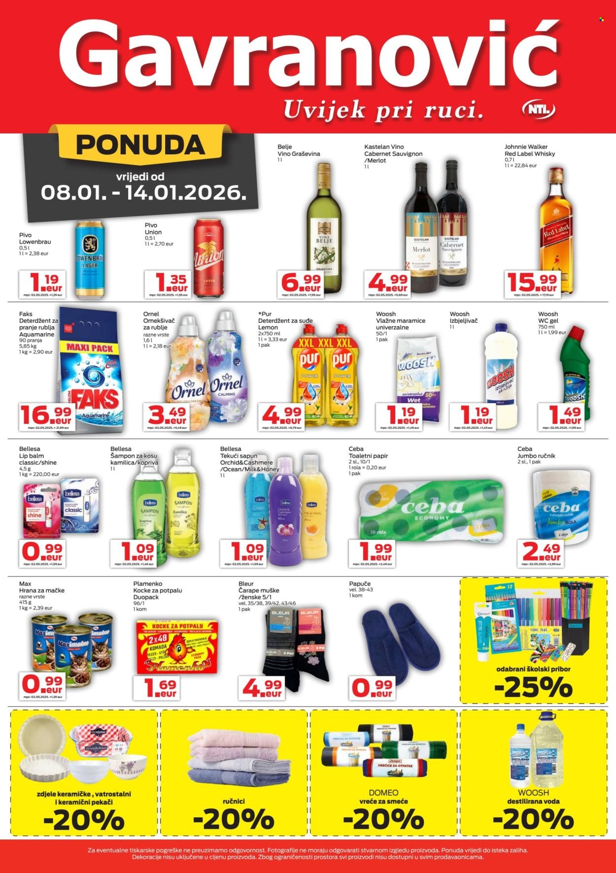 GAVRANOVIĆ katalog - Od četvrtka 08.01.2026.