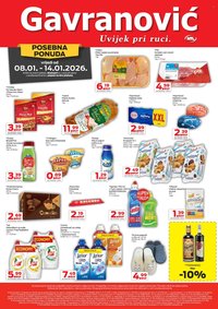 GAVRANOVIĆ katalog - Od četvrtka 08.01.2026.