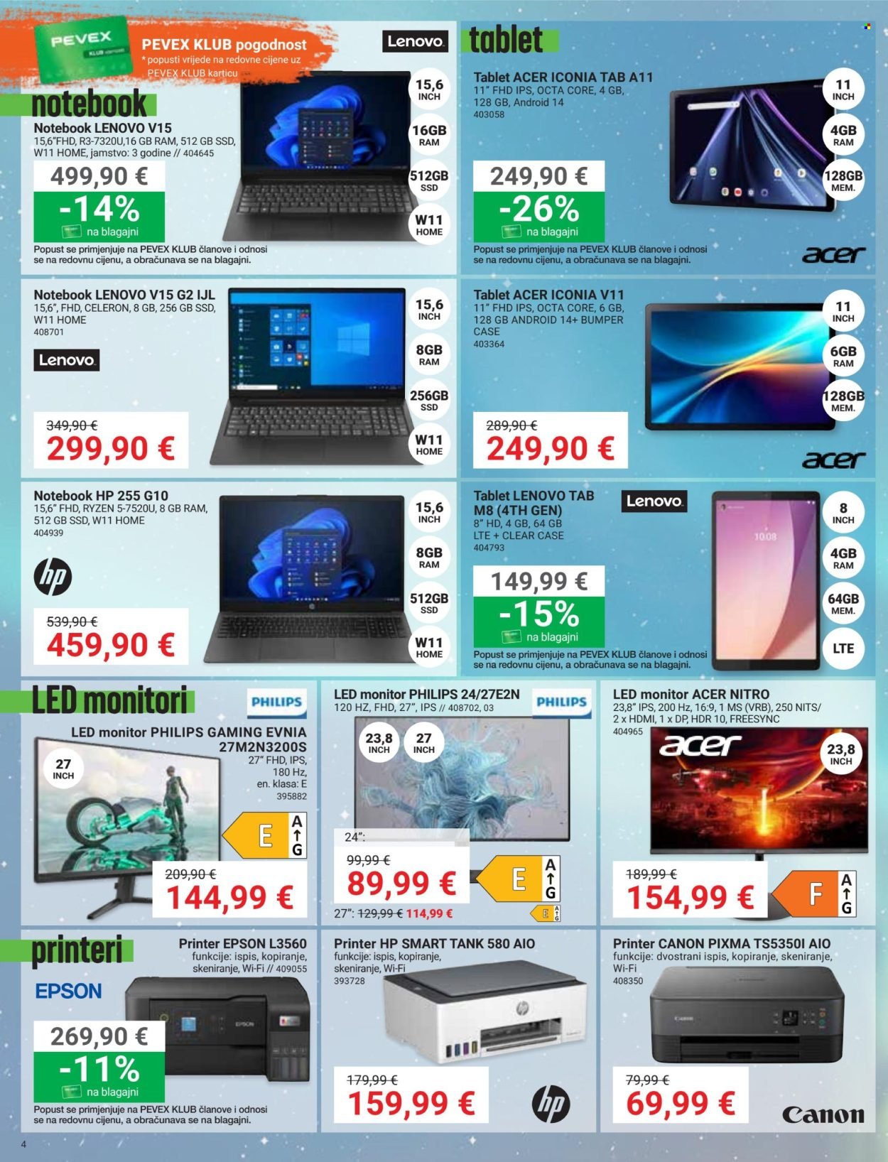 PEVEX katalog - Od četvrtka 08.01.2026.