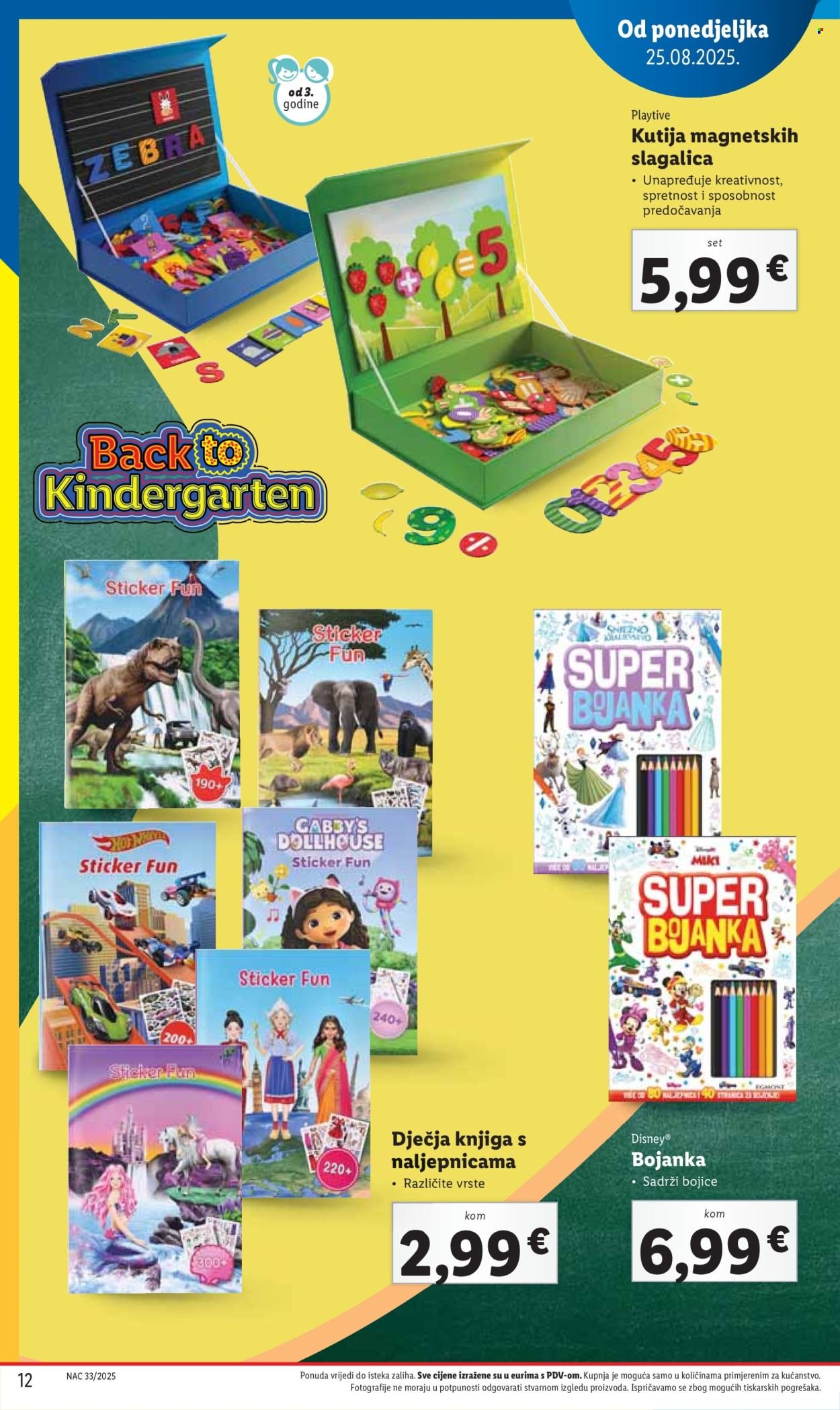 LIDL katalog - Pripremi se za novu školsku godinu