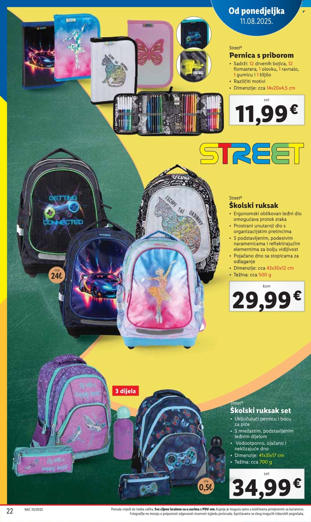 LIDL katalog - Pripremi se za novu školsku godinu