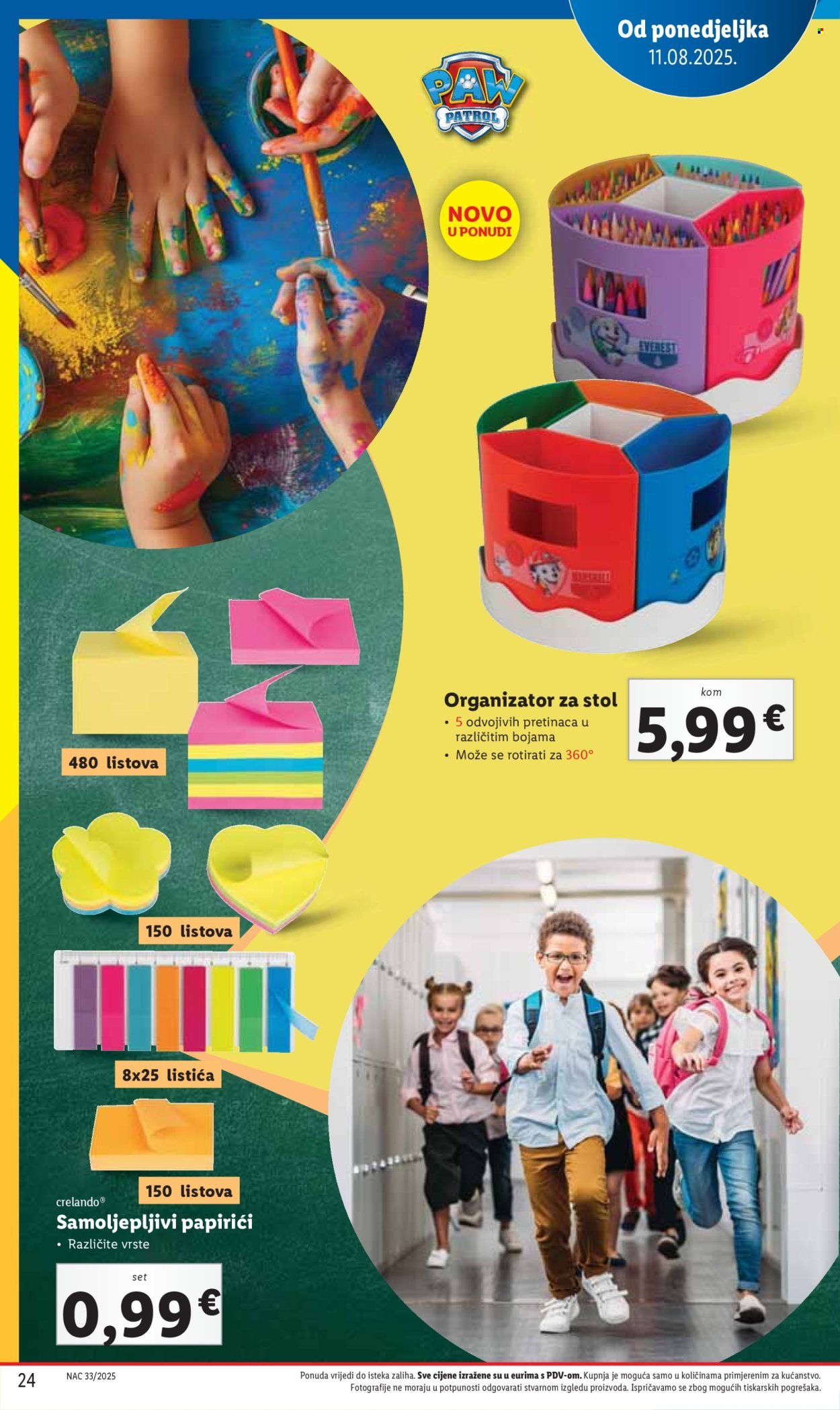 LIDL katalog - Pripremi se za novu školsku godinu