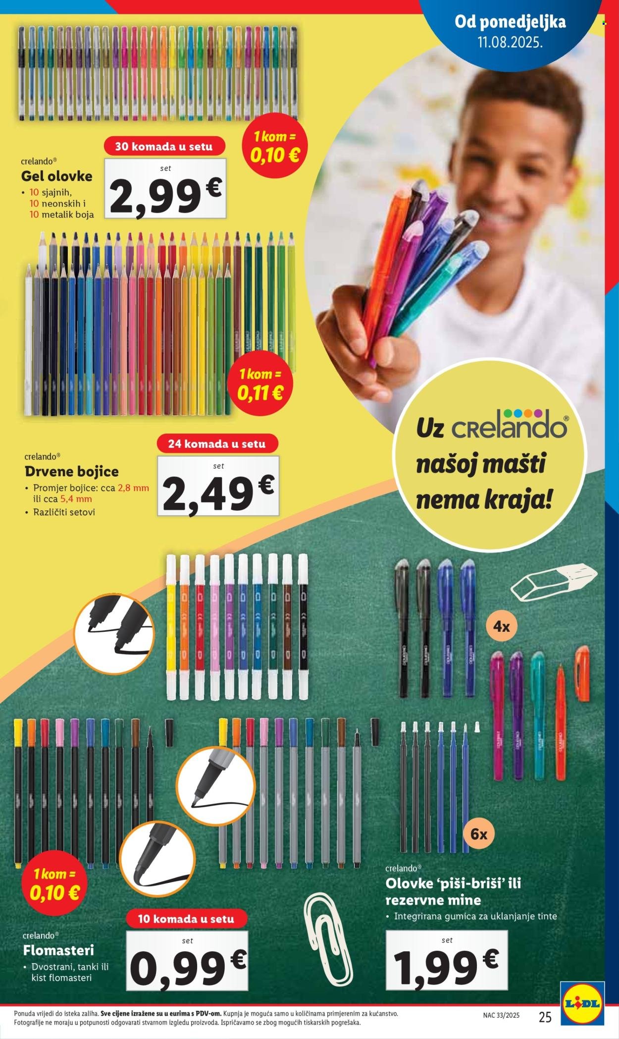 LIDL katalog - Pripremi se za novu školsku godinu