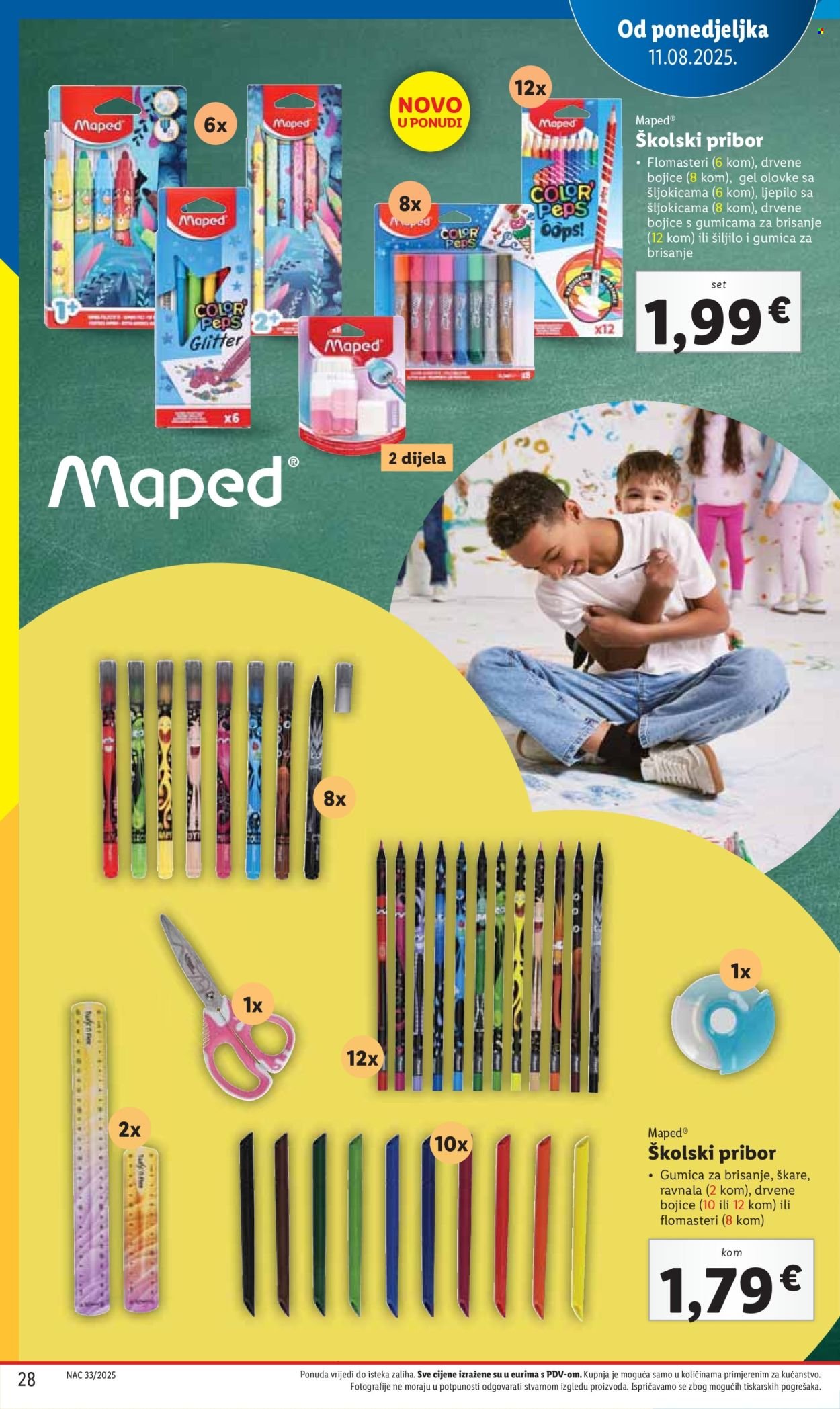 LIDL katalog - Pripremi se za novu školsku godinu