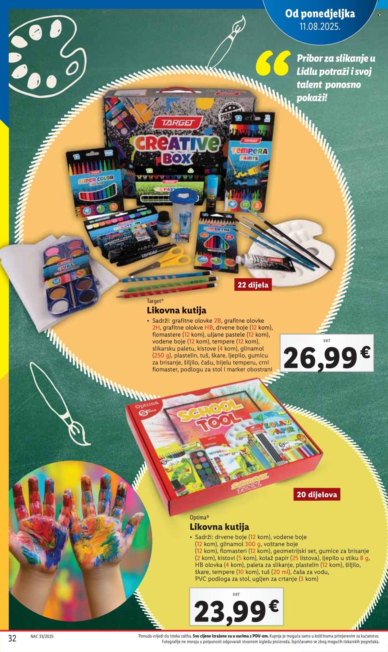 LIDL katalog - Pripremi se za novu školsku godinu