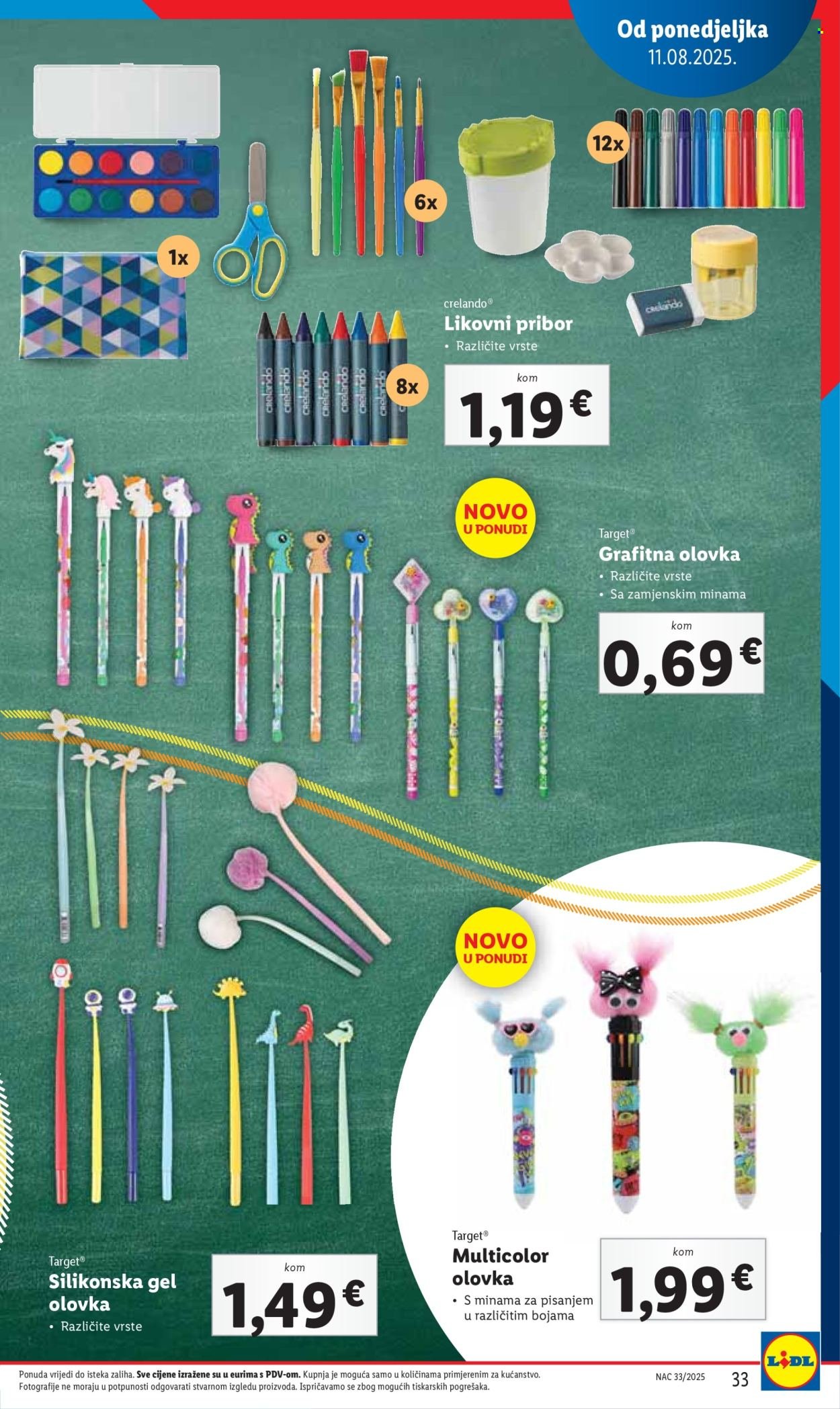 LIDL katalog - Pripremi se za novu školsku godinu