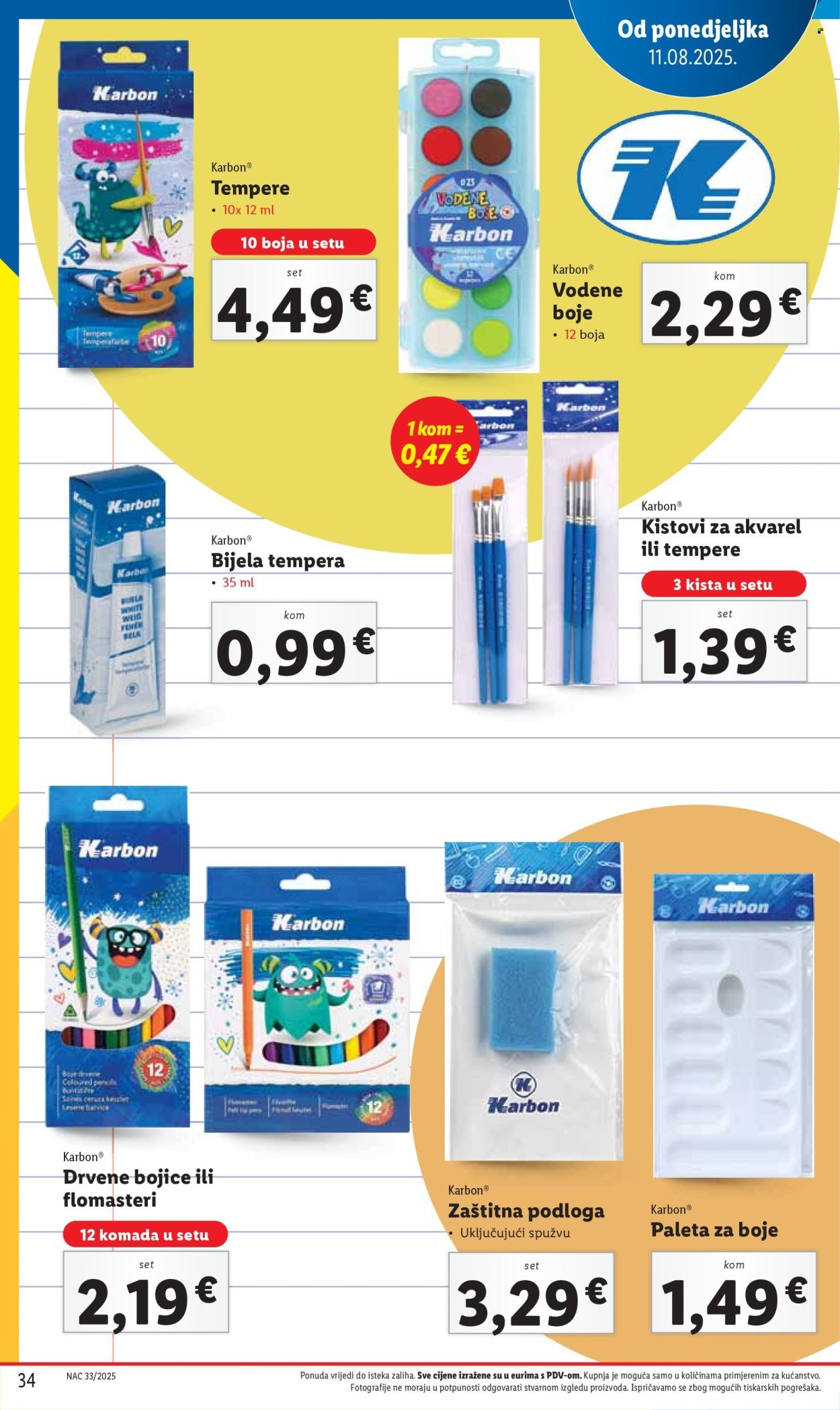 LIDL katalog - Pripremi se za novu školsku godinu