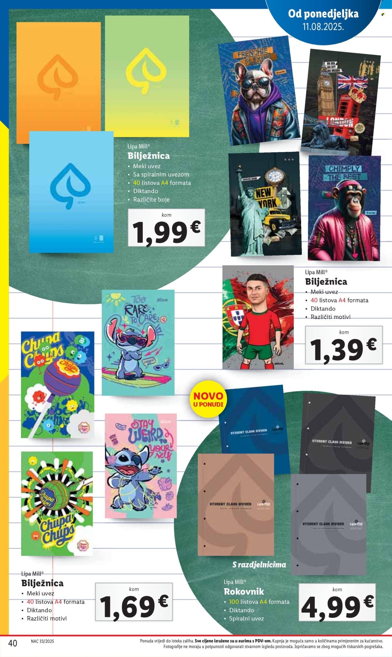 LIDL katalog - Pripremi se za novu školsku godinu