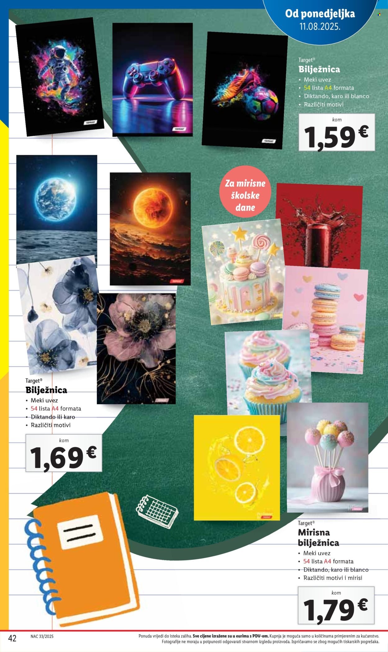 LIDL katalog - Pripremi se za novu školsku godinu
