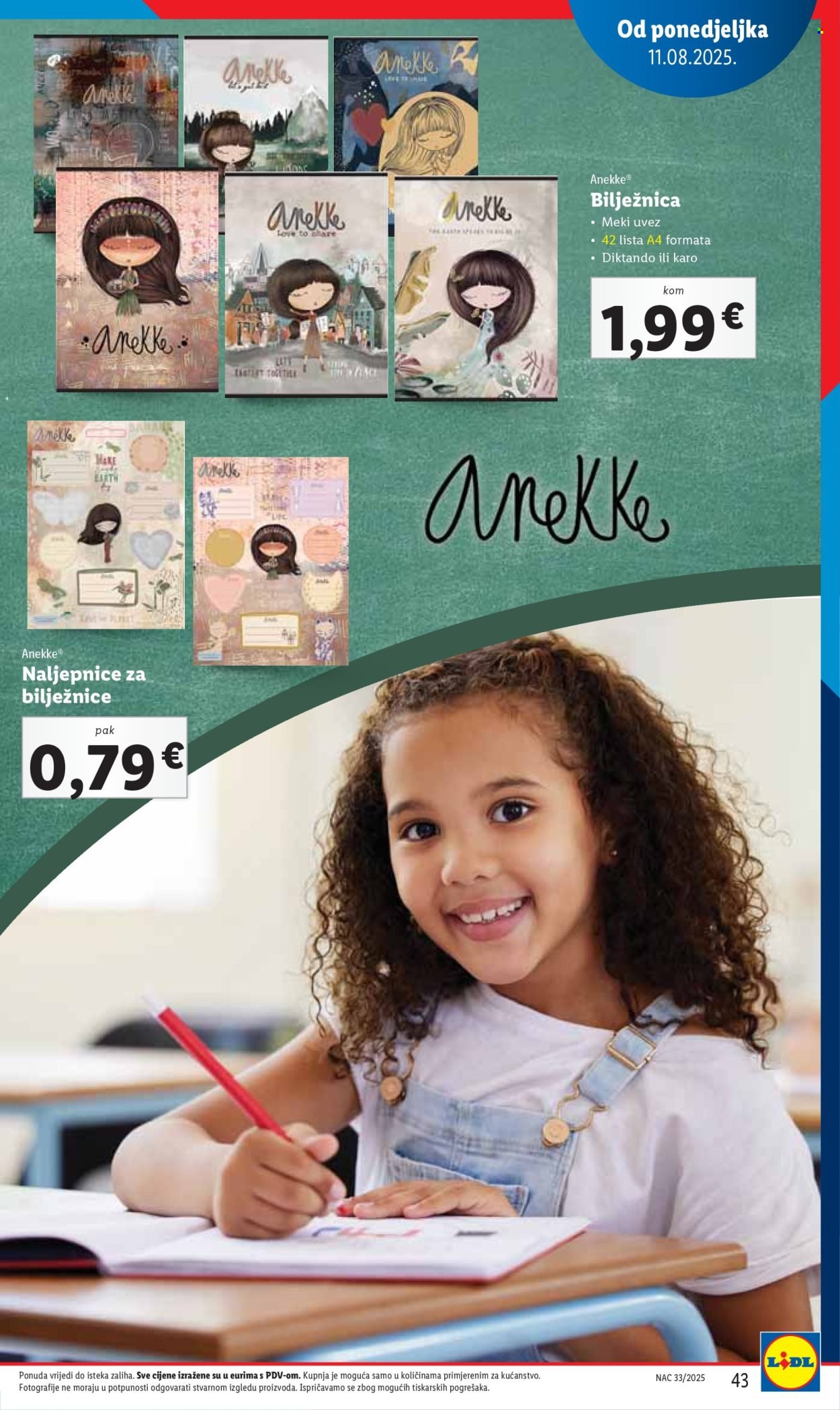 LIDL katalog - Pripremi se za novu školsku godinu
