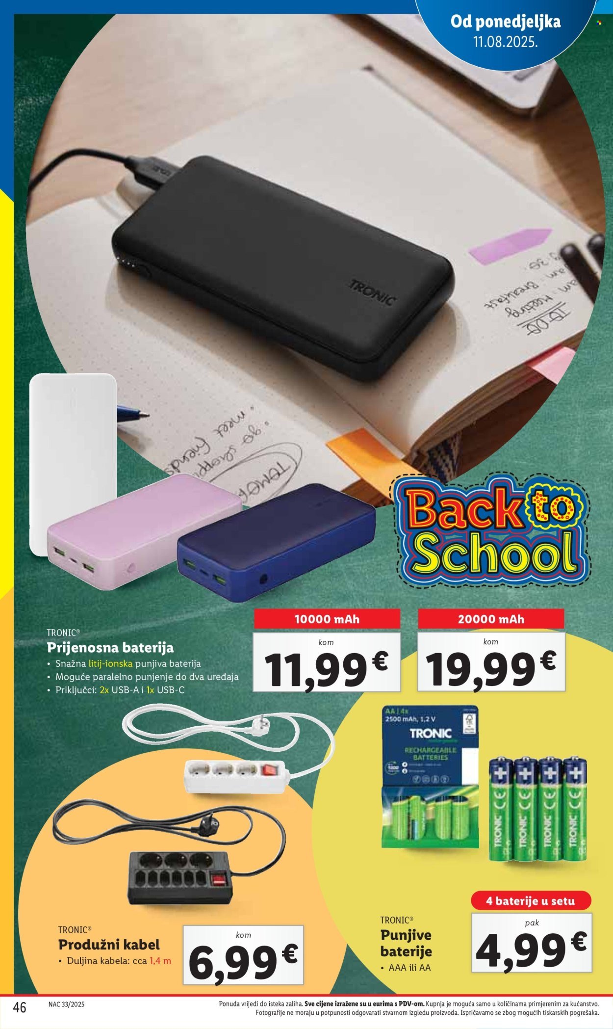 LIDL katalog - Pripremi se za novu školsku godinu
