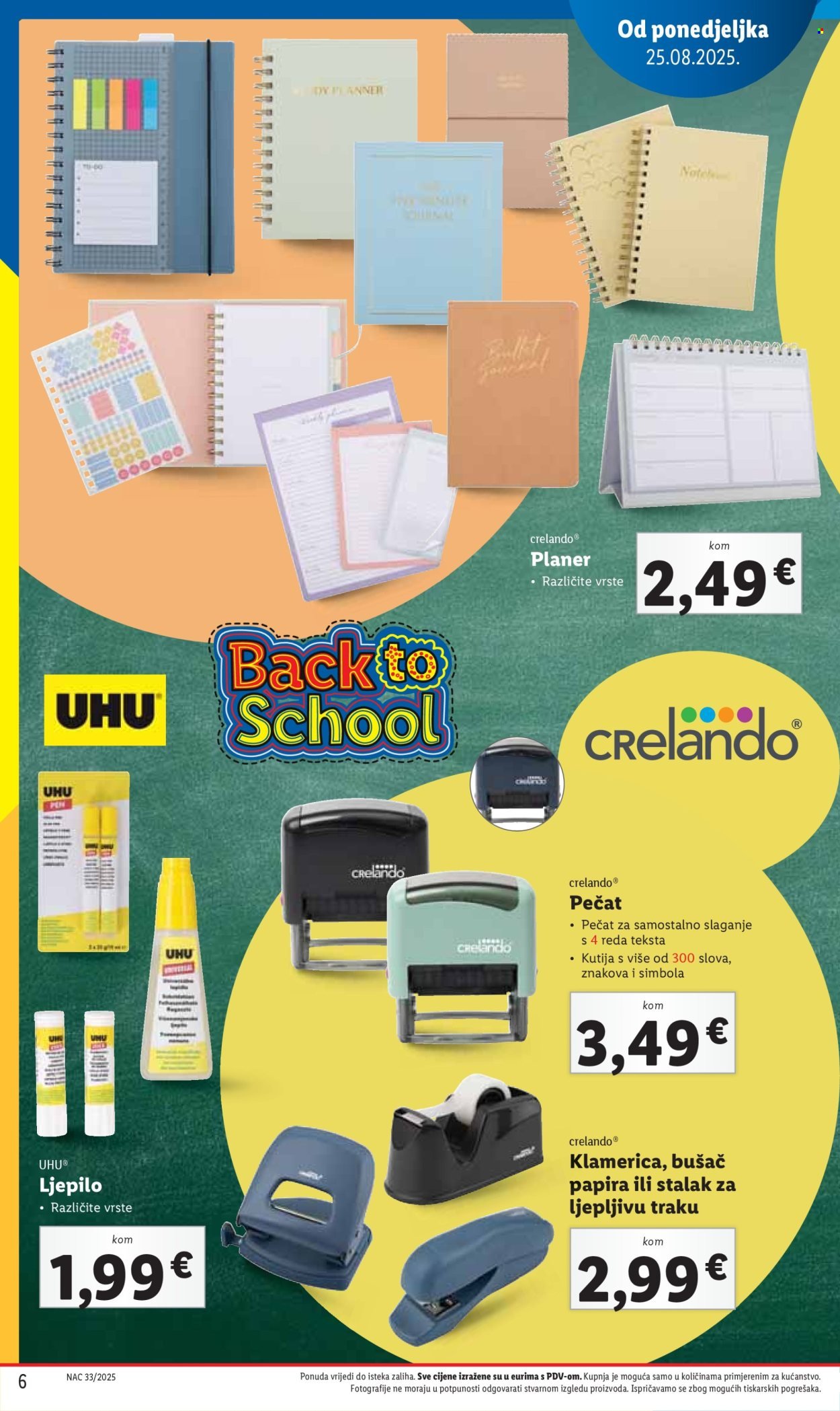 LIDL katalog - Pripremi se za novu školsku godinu