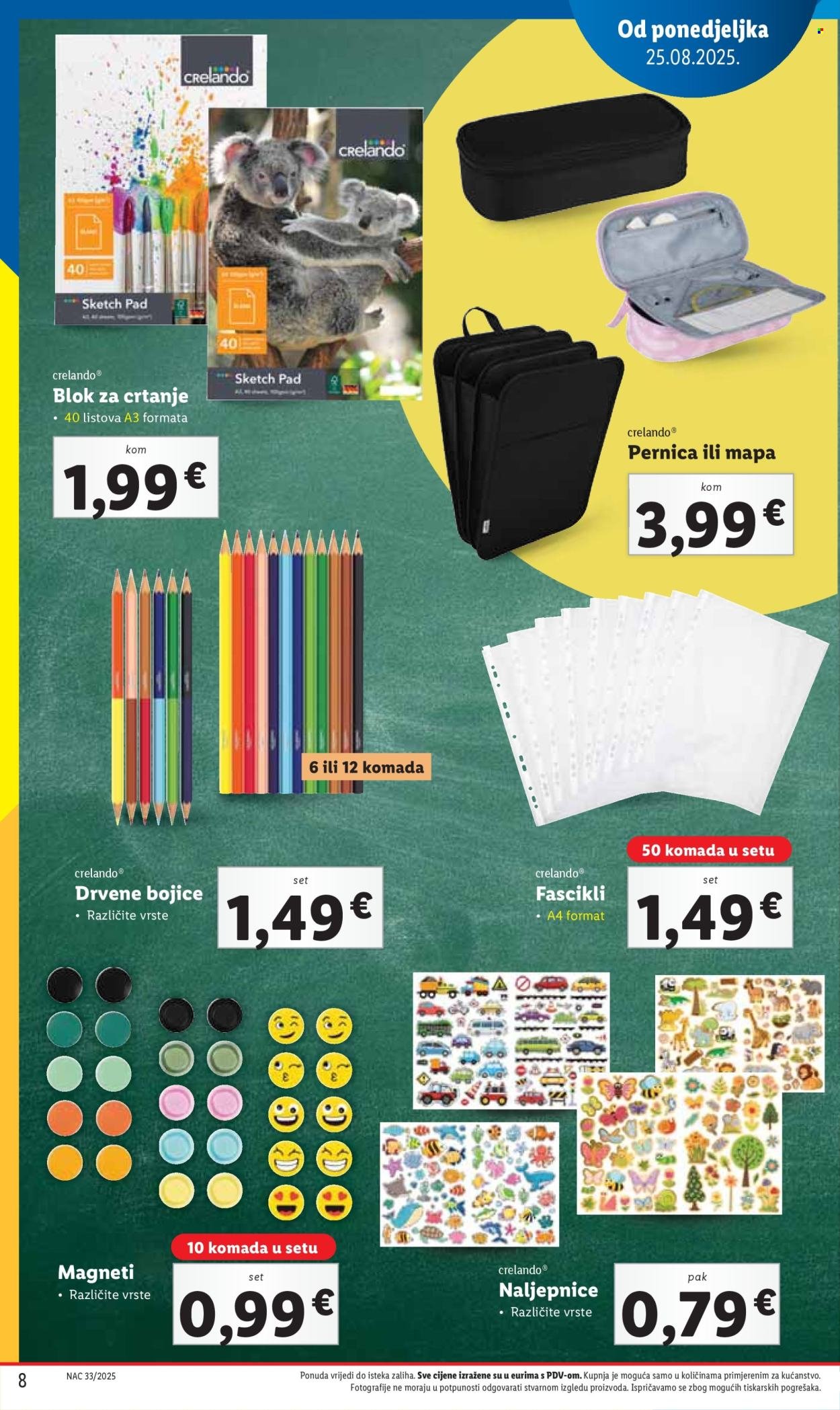 LIDL katalog - Pripremi se za novu školsku godinu