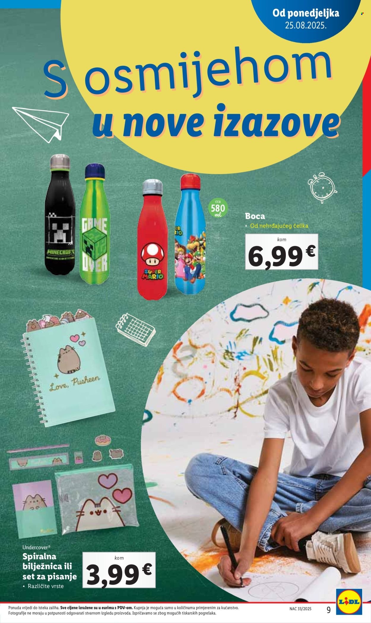 LIDL katalog - Pripremi se za novu školsku godinu