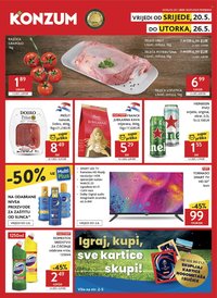 KONZUM katalog - Od srijede 20.05.2026.