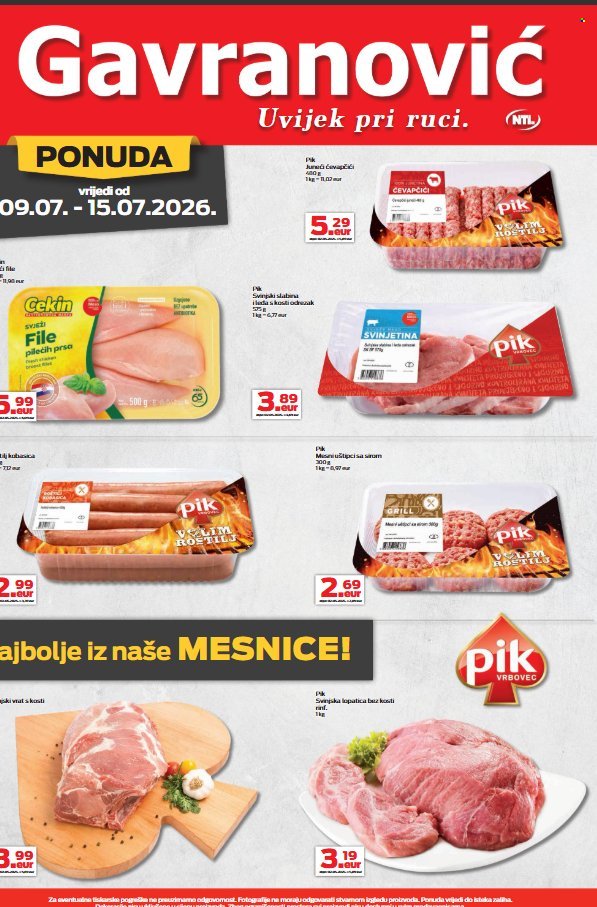 GAVRANOVIĆ katalog - Od četvrtka 09.07.2026.
