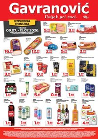 GAVRANOVIĆ katalog - Od četvrtka 09.07.2026.