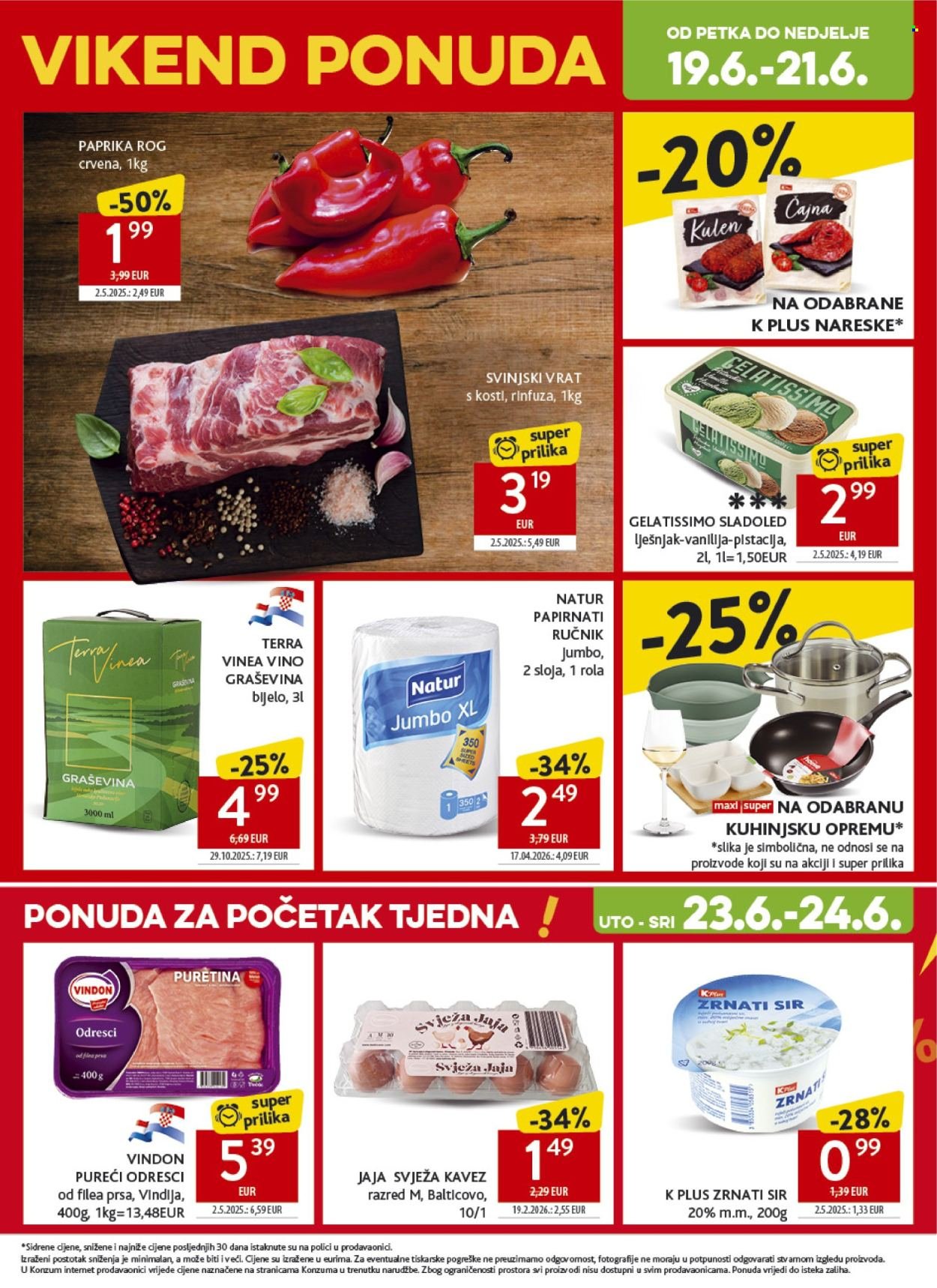 KONZUM katalog - Od srijede 17.06.2026.