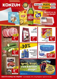 KONZUM katalog - Od srijede 17.06.2026.