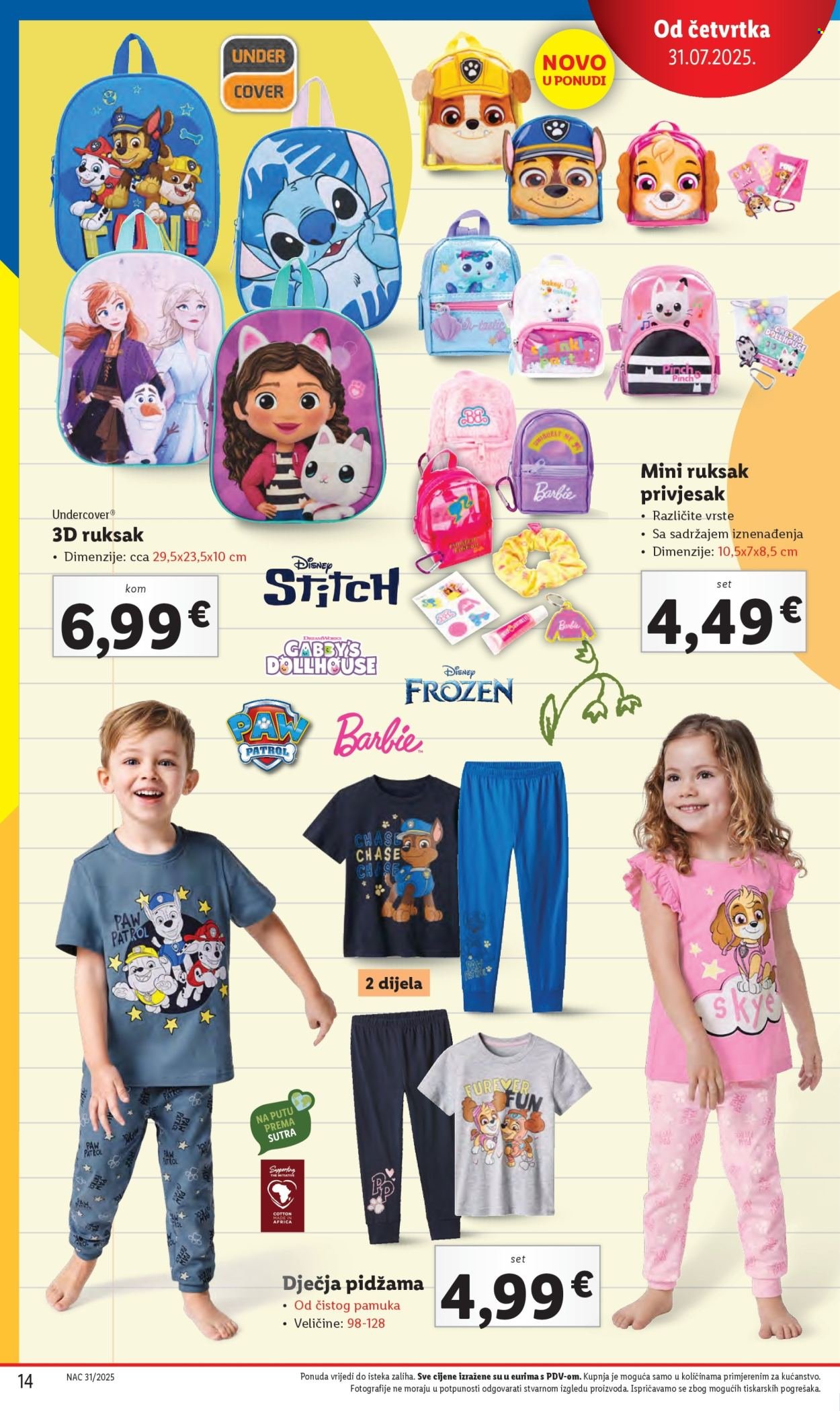 LIDL katalog - Pripremi se za novu školsku godinu