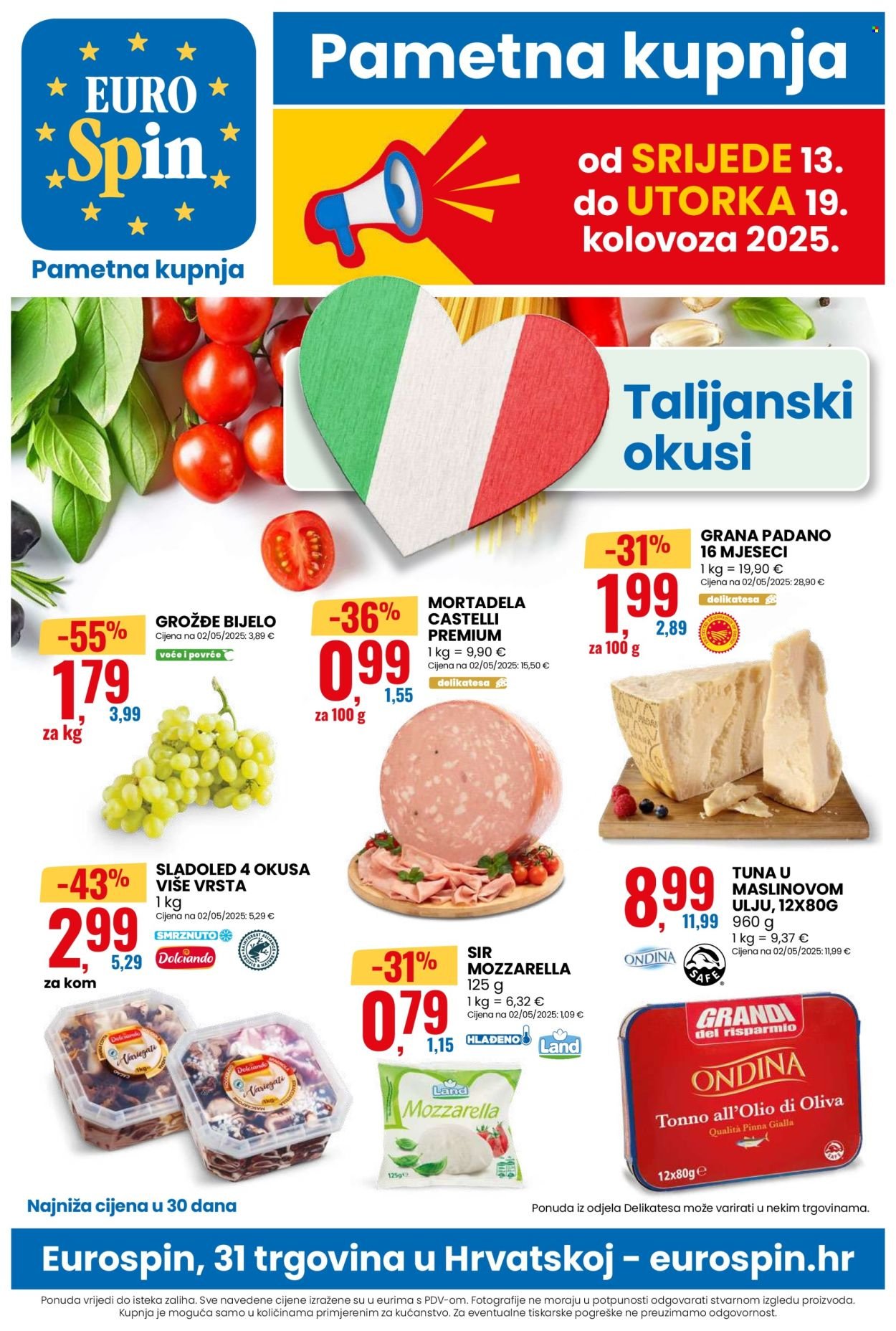 EUROSPIN katalog - Od srijede 13.08.2025.