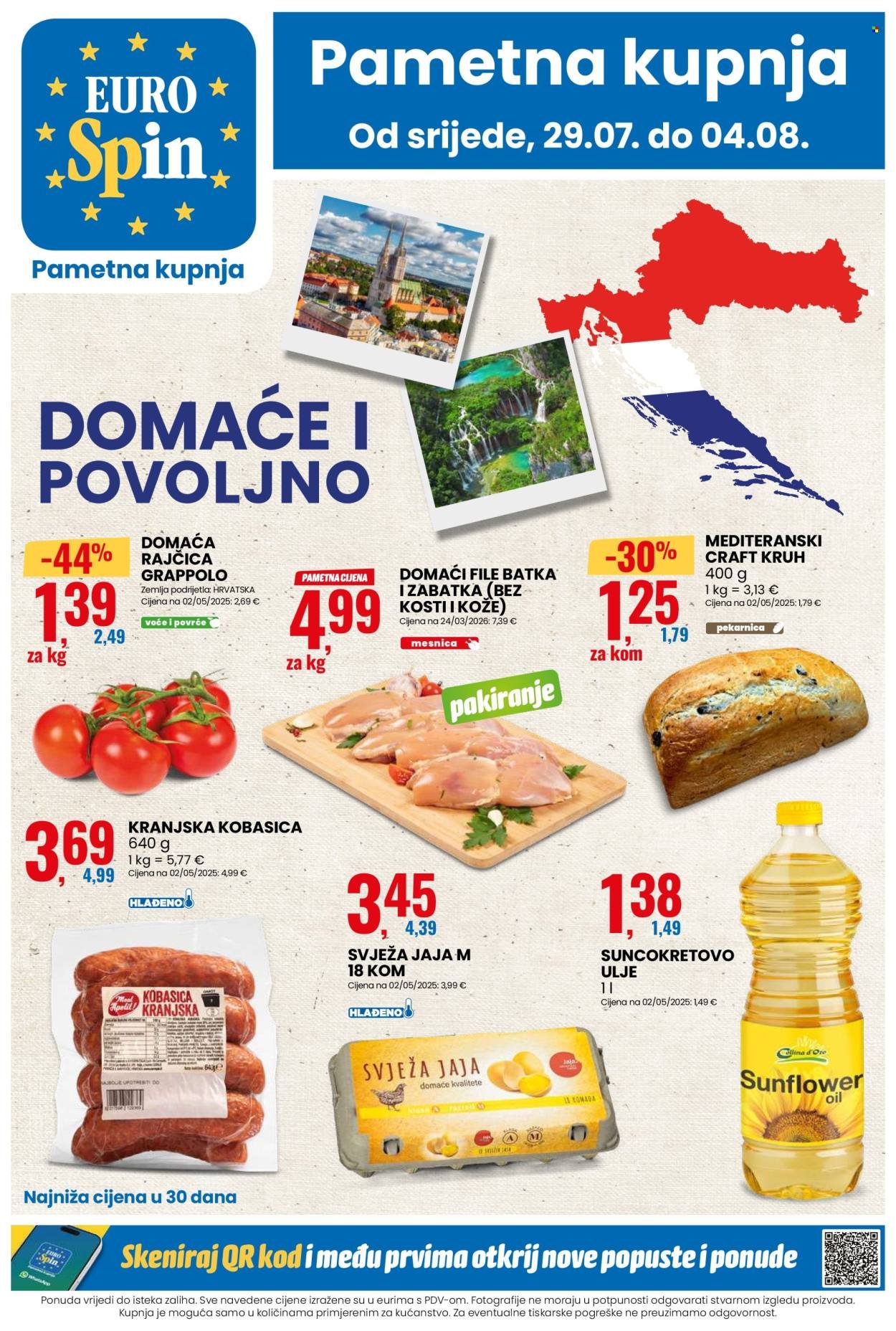 EUROSPIN katalog - Od srijede 29.07.2026.