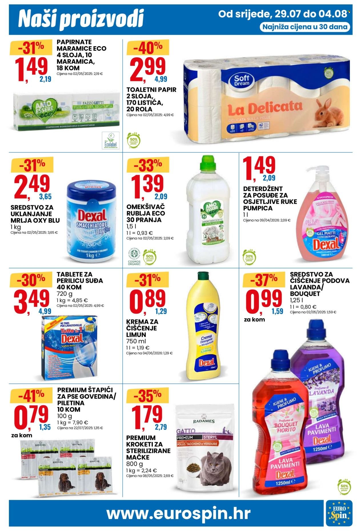 EUROSPIN katalog - Od srijede 29.07.2026.