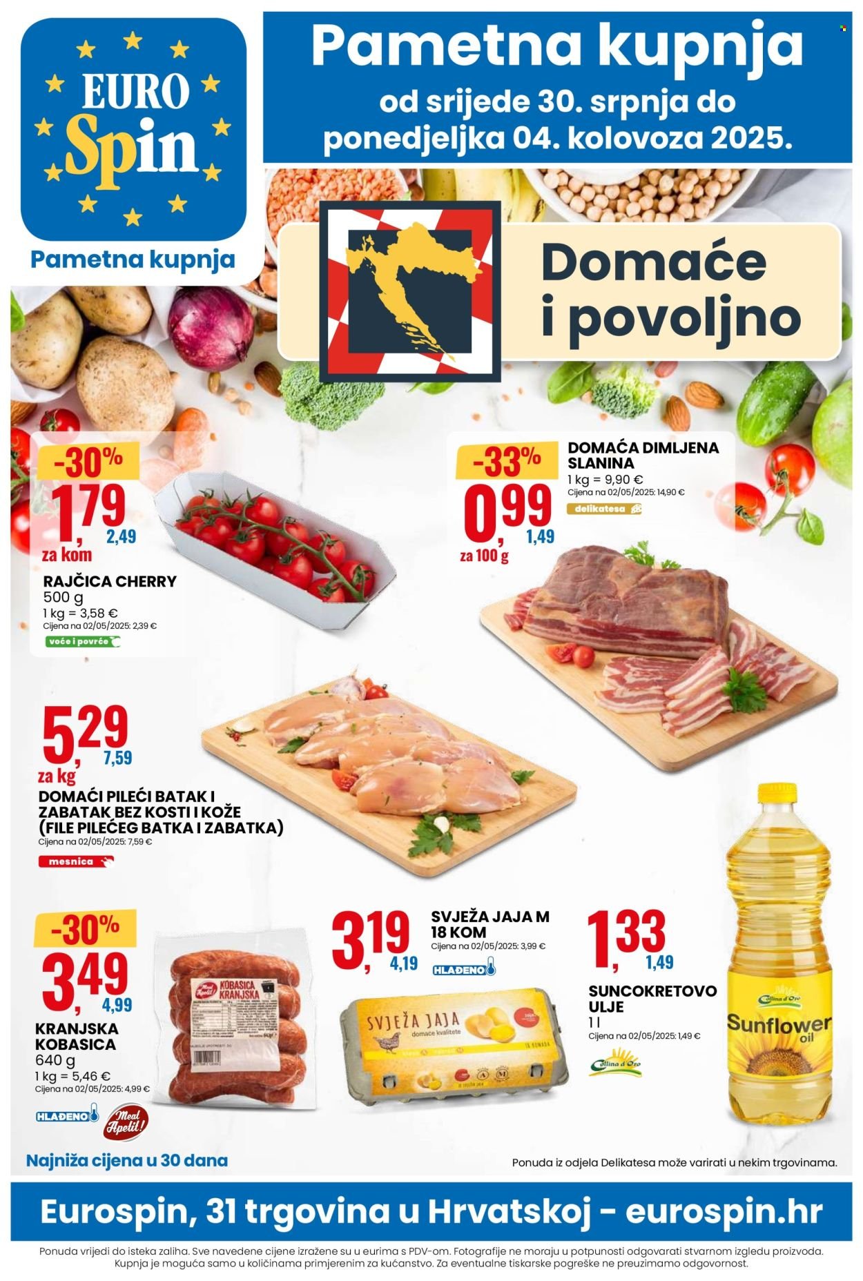 EUROSPIN katalog - Od srijede 30.07.2025.