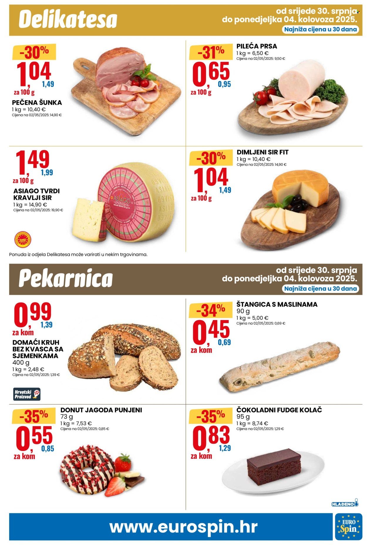 EUROSPIN katalog - Od srijede 30.07.2025.