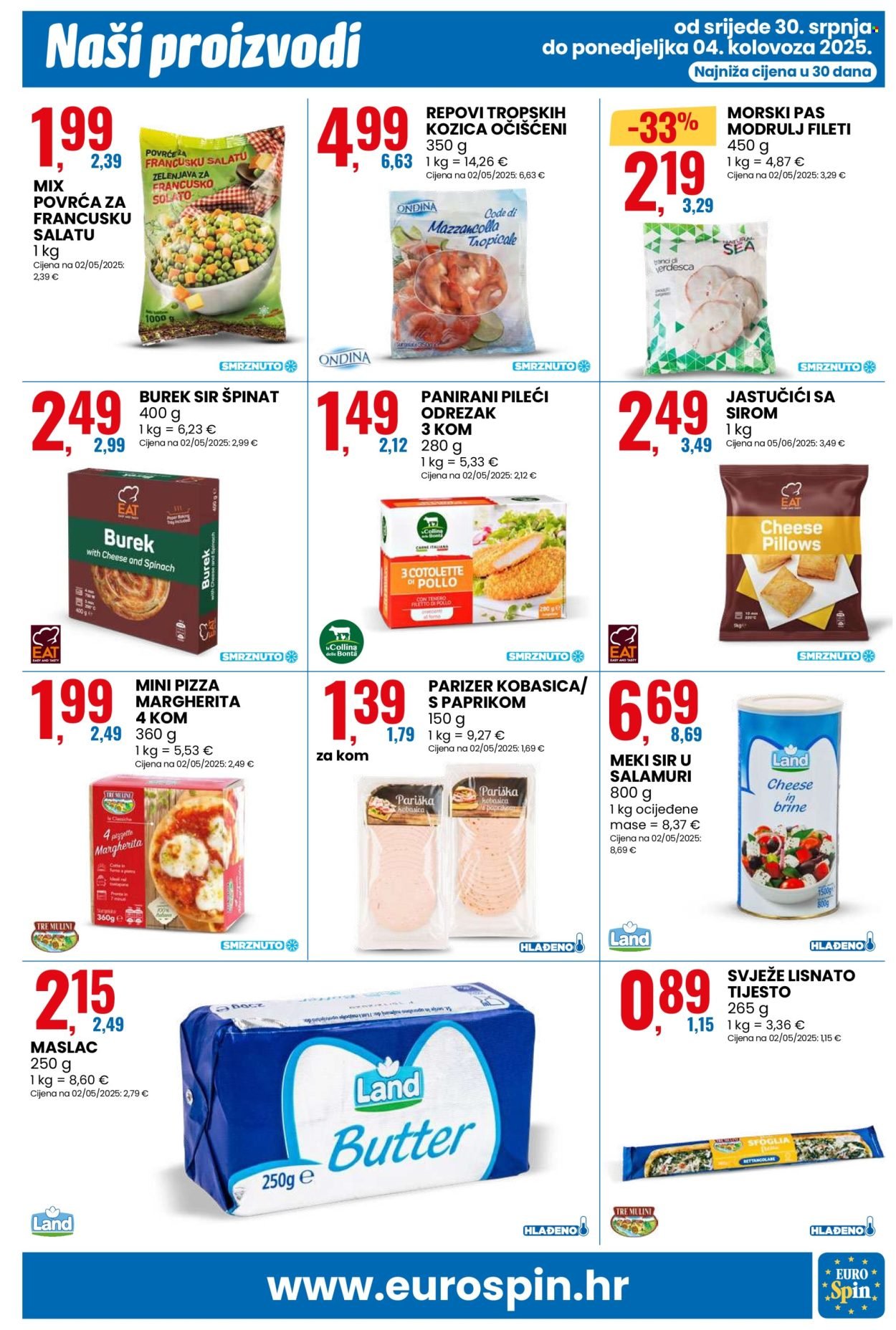 EUROSPIN katalog - Od srijede 30.07.2025.