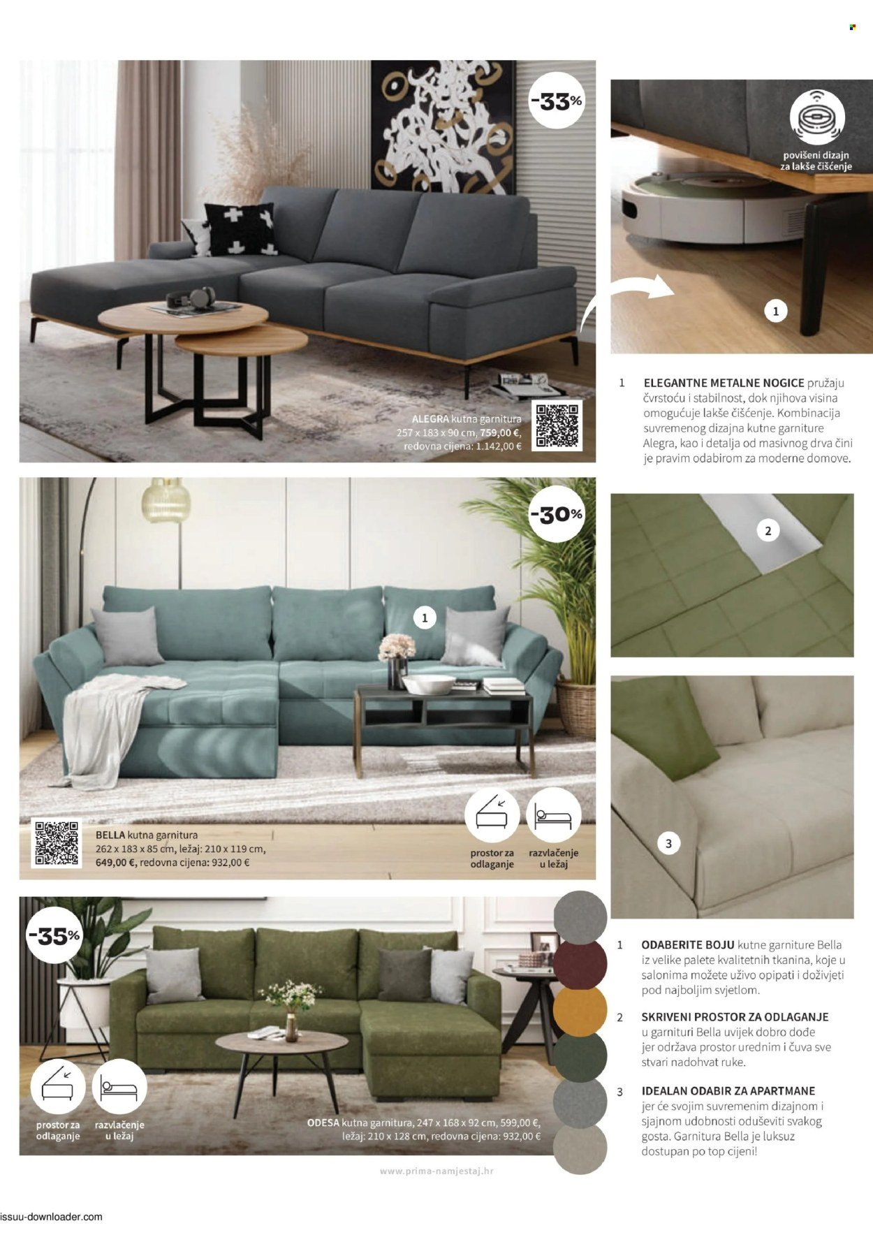PRIMA katalog - Letak Garniture listopad 2025.