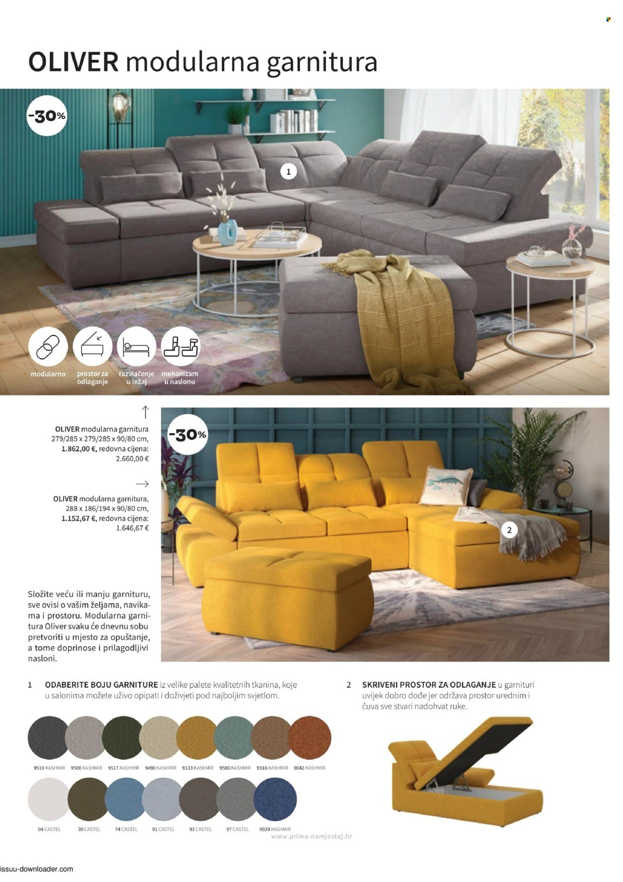 PRIMA katalog - Letak Garniture listopad 2025.