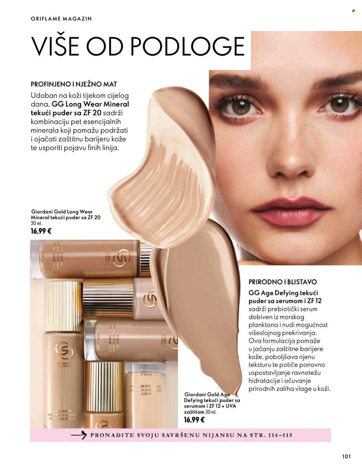 ORIFLAME katalog - VAŠA KOŽA napunjena energijom
